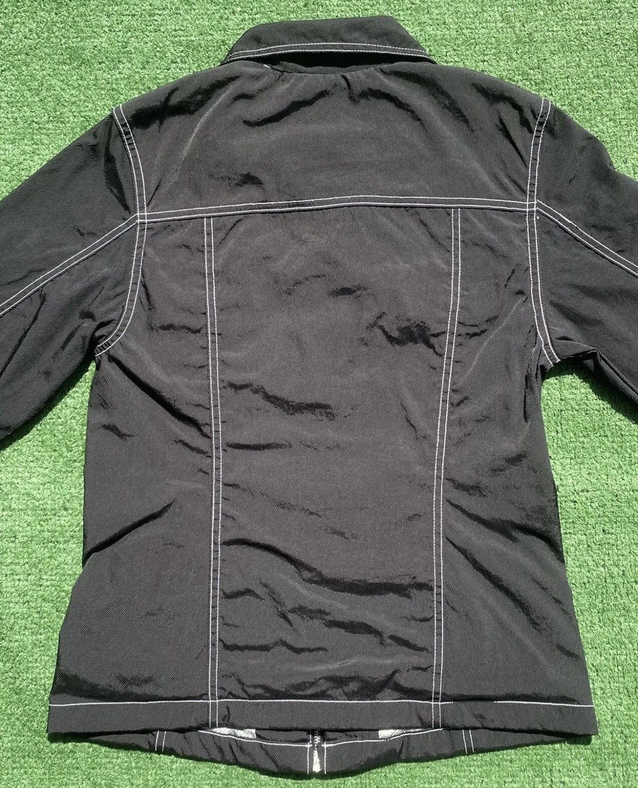 Vintage Vintage 90’s Groove Hip Hop Music Company Jacket XS Size XS / US 0-2 / IT 36-38 - 9 Thumbnail