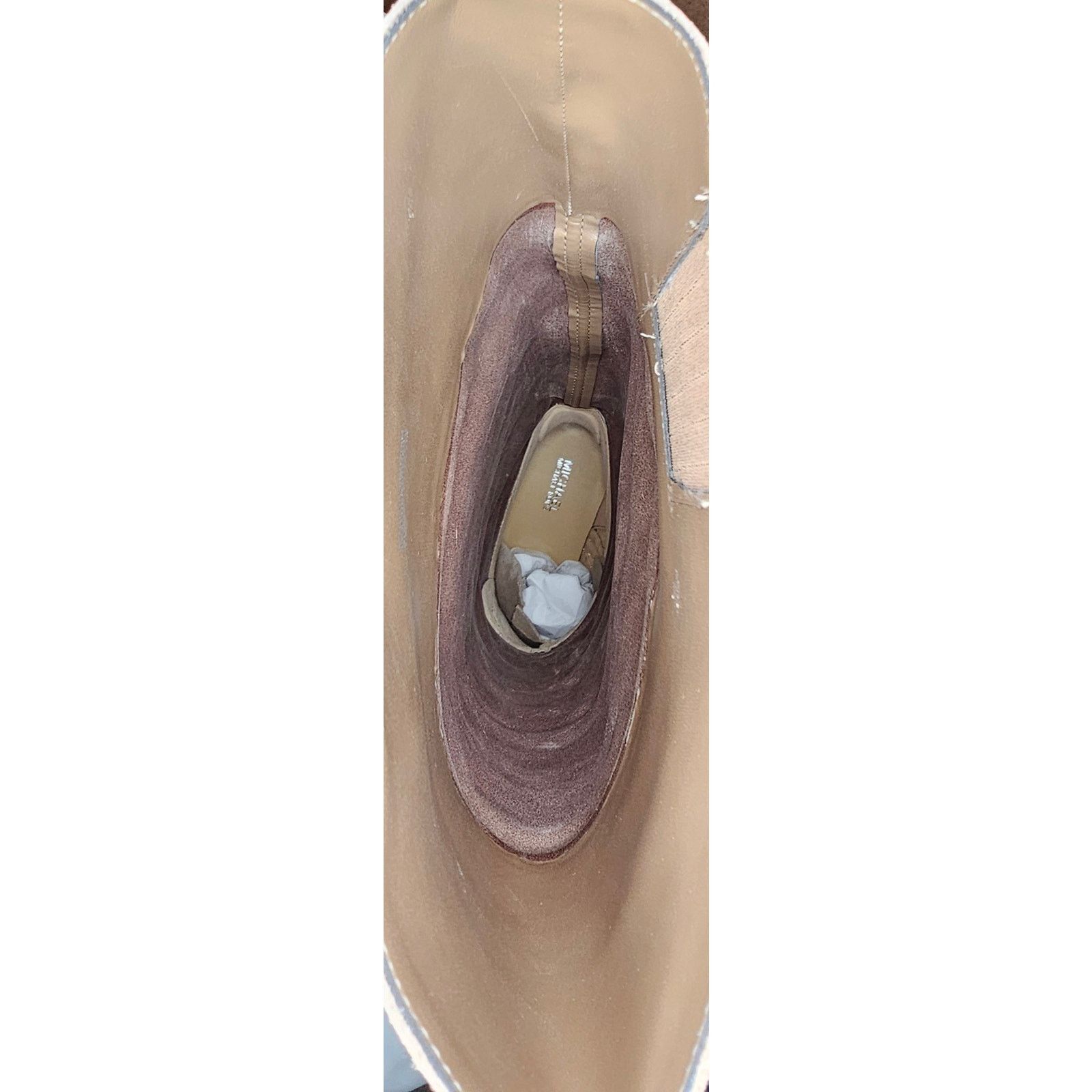 Michael Kors Michael Kors Hayden Suede Knee-High Boots in a taupe color Size US 7.5 / IT 37.5 - 13 Thumbnail