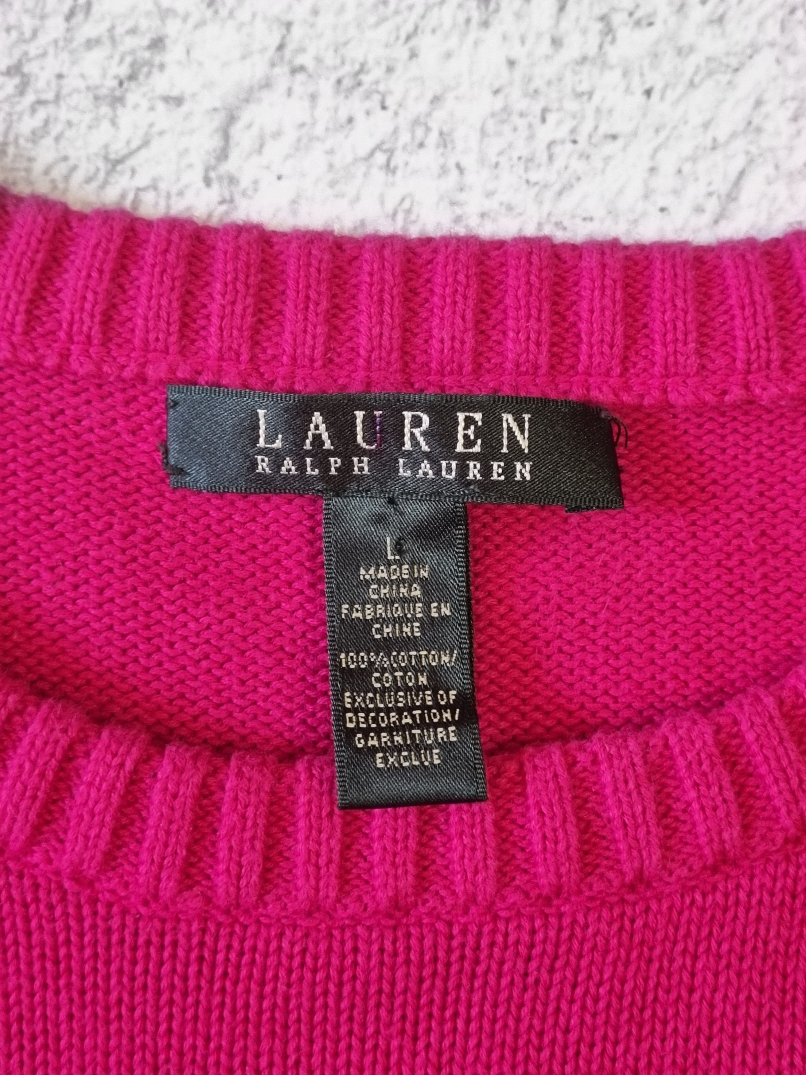 Ralph Lauren Vintage Ralph Lauren USA Flag Sweater Sweatshirt Size L / US 10 / IT 46 - 5 Thumbnail