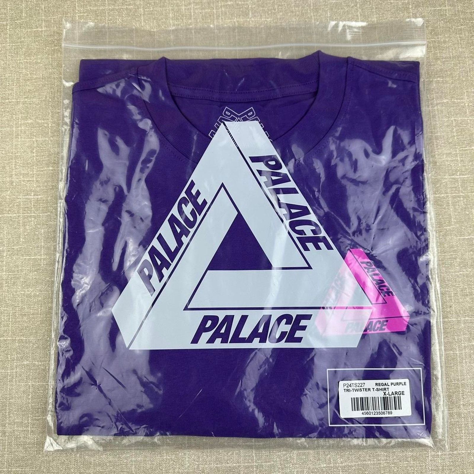 Palace Palace Tri Twister T Shirt in Regal Purple Size US XL / EU 56 / 4 - 3 Thumbnail