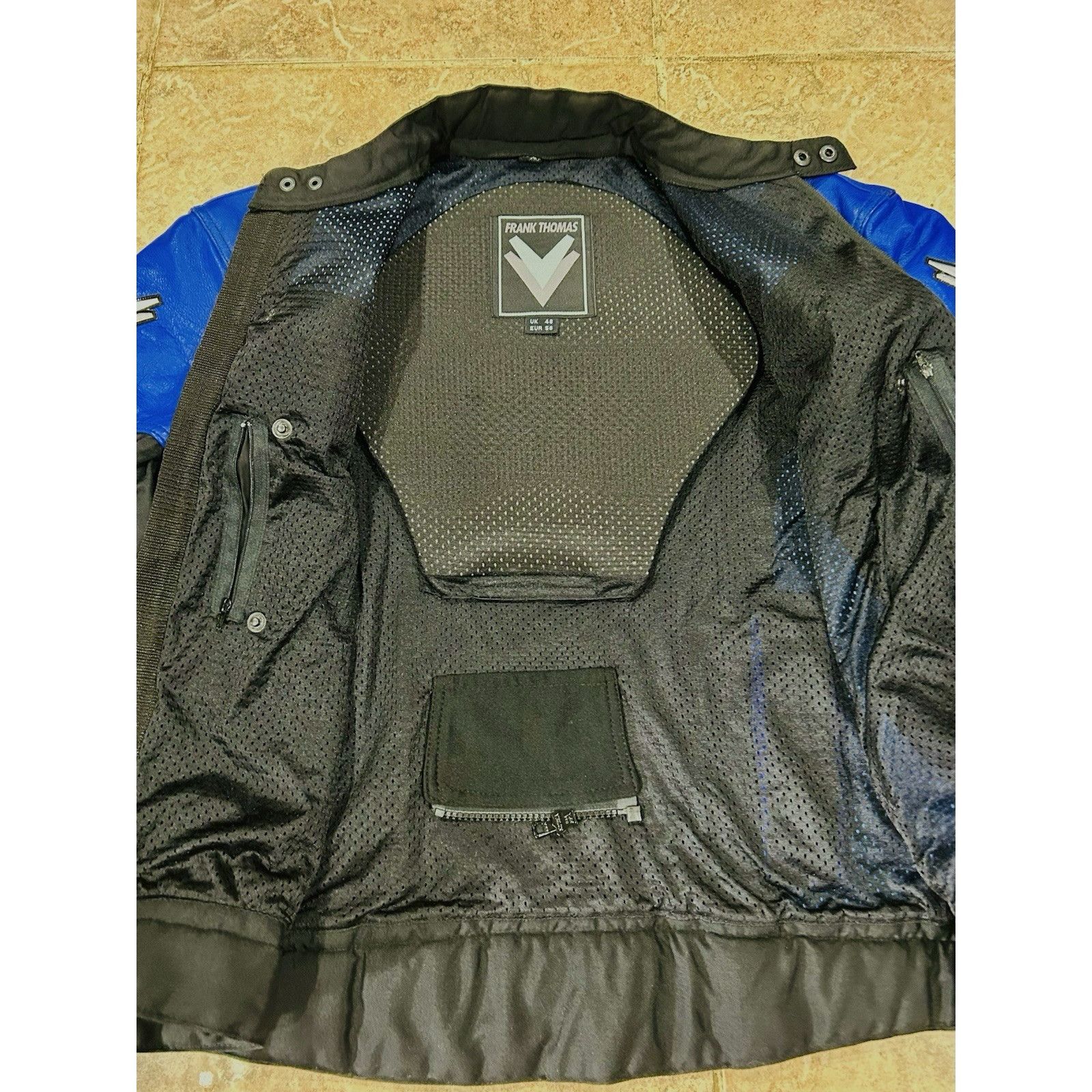 Other Frank Thomas Motorcycle Jacket Size UK 48/ EUR 58 Size US XXL / EU 58 / 5 - 2 Thumbnail