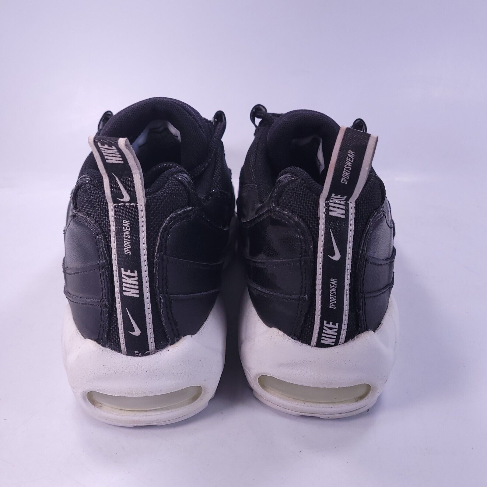 Nike Nike Air Max 95 PRM Shoe Men Size 7.5 538416-020 Black White Size US 7.5 / EU 40-41 - 3 Thumbnail
