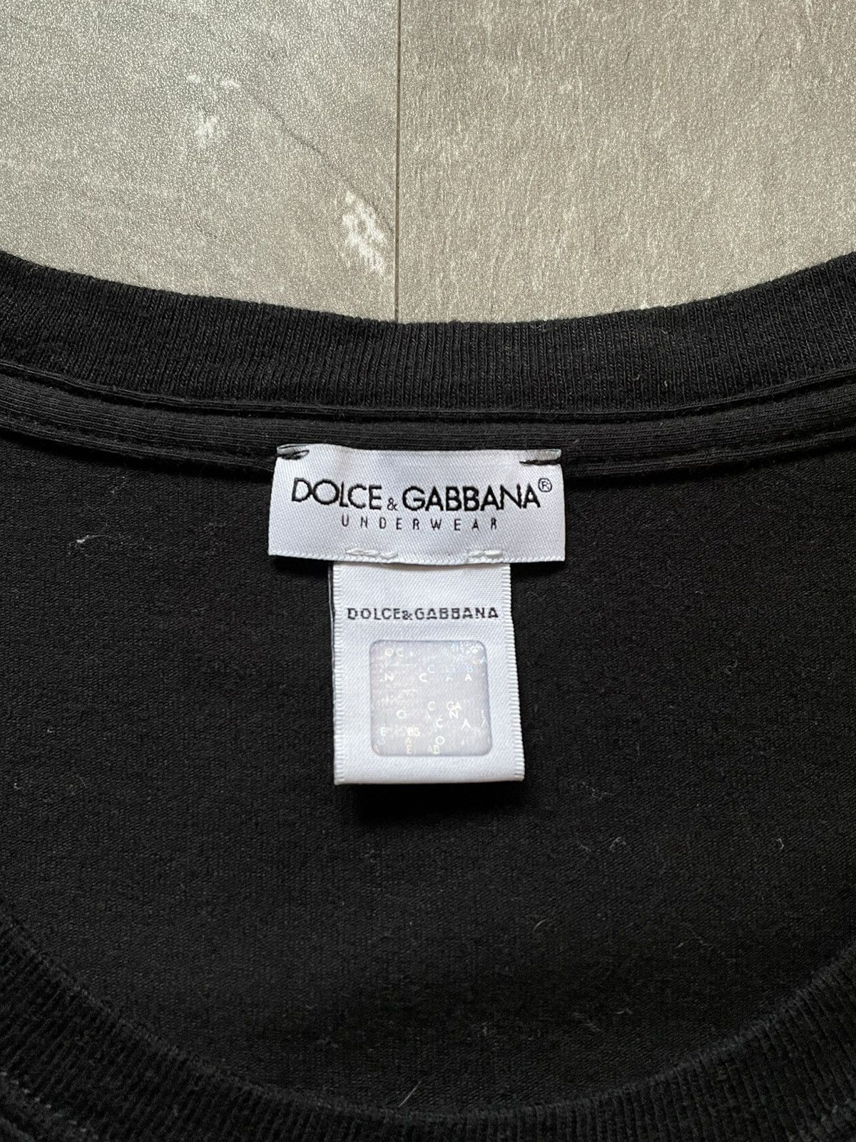 Dolce & Gabbana Dolce Gabbana Vintage T-Shirt Big Logo Mens Black Size US M / EU 48-50 / 2 - 3 Thumbnail