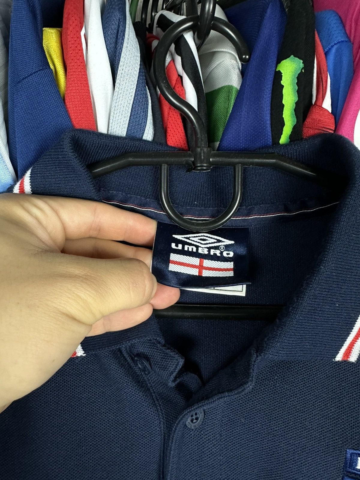 Umbro ENGLAND 2002/2004 FOOTBALL SHIRT JERSEY POLO #10 UMBRO sz L Size US L / EU 52-54 / 3 - 7 Thumbnail