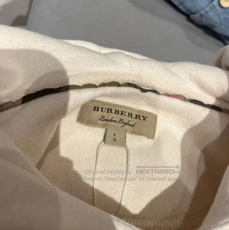 Burberry Burberry Women's Long Sleeve Hoodie with Embroidery. Size L / US 10 / IT 46 - 3 Thumbnail