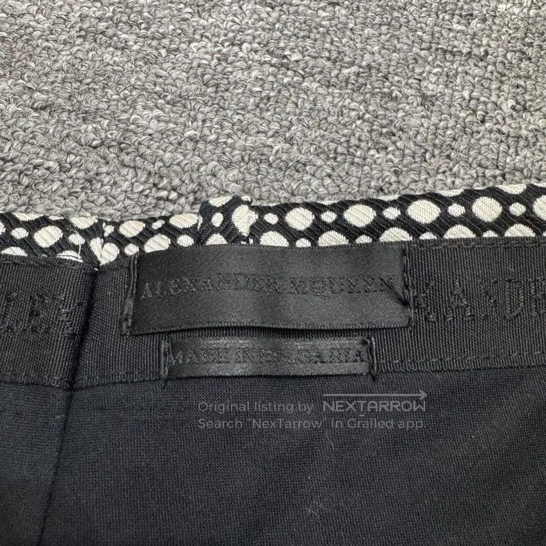 Alexander McQueen Alexander Mcqueen Wave-dot full-print casual pants Size US 34 / EU 50 - 3 Thumbnail