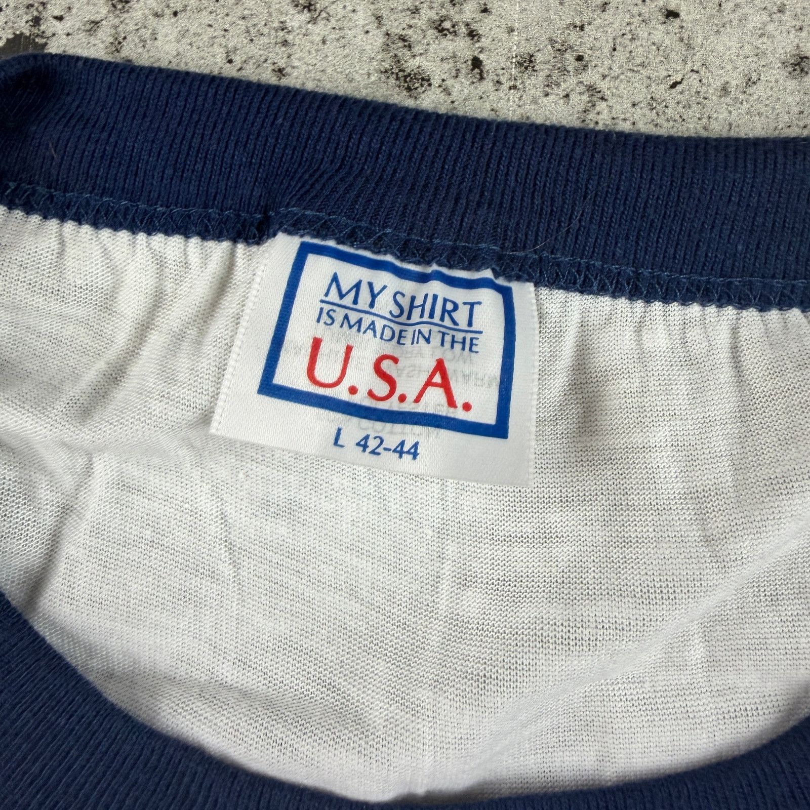 Vintage Vintage Ollie For President Ringer Shirt Size Medium Size US M / EU 48-50 / 2 - 5 Thumbnail
