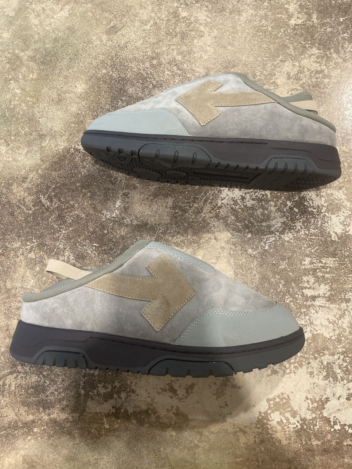 Off-White Off-White Mule Out Of Office grey beig Size US 10 / EU 43 - 3 Thumbnail