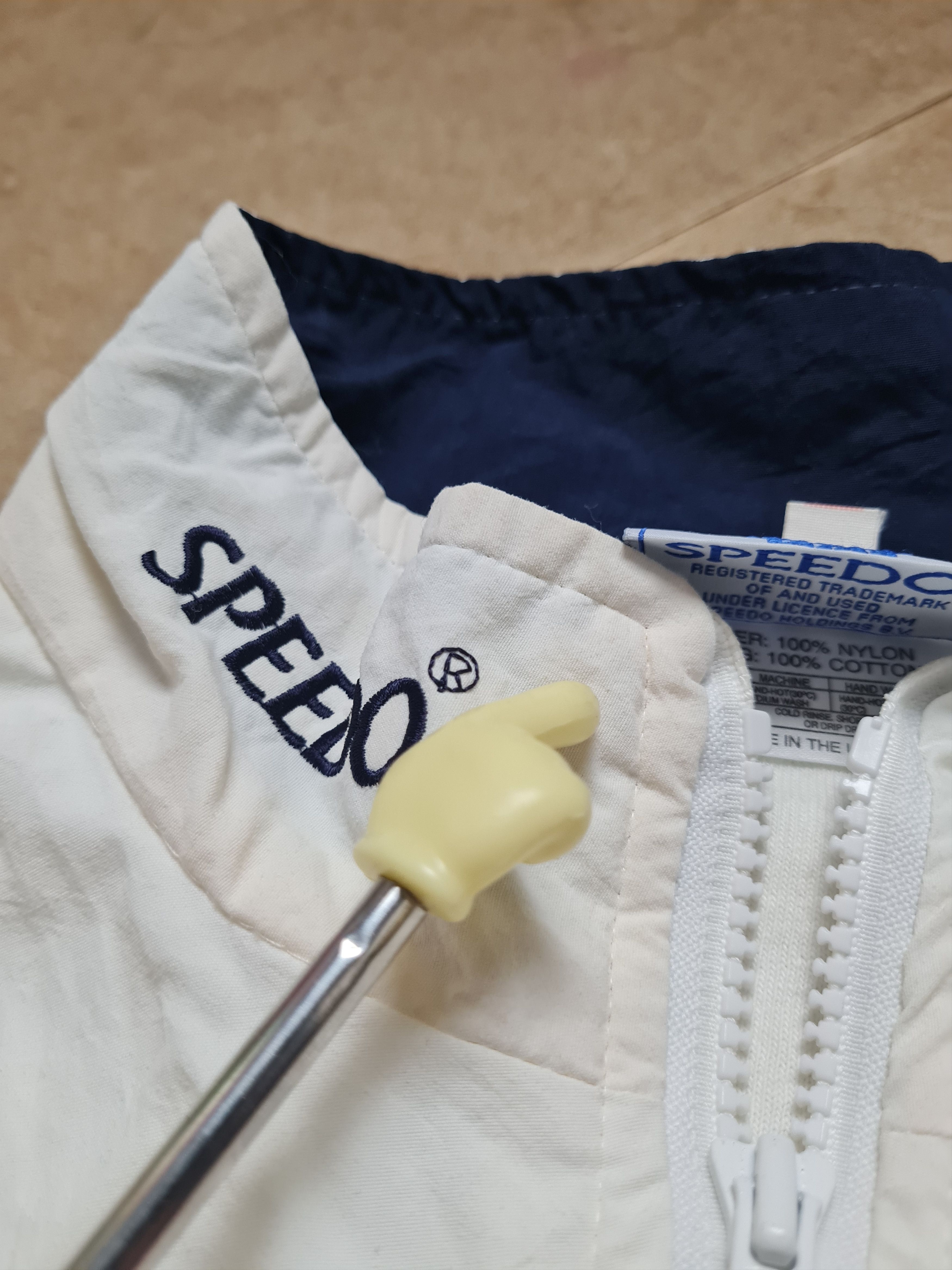 Speedo Vintage Jacket Speedo Union Jack Triathelite 80s Windbreaker Size US S / EU 44-46 / 1 - 16 Thumbnail