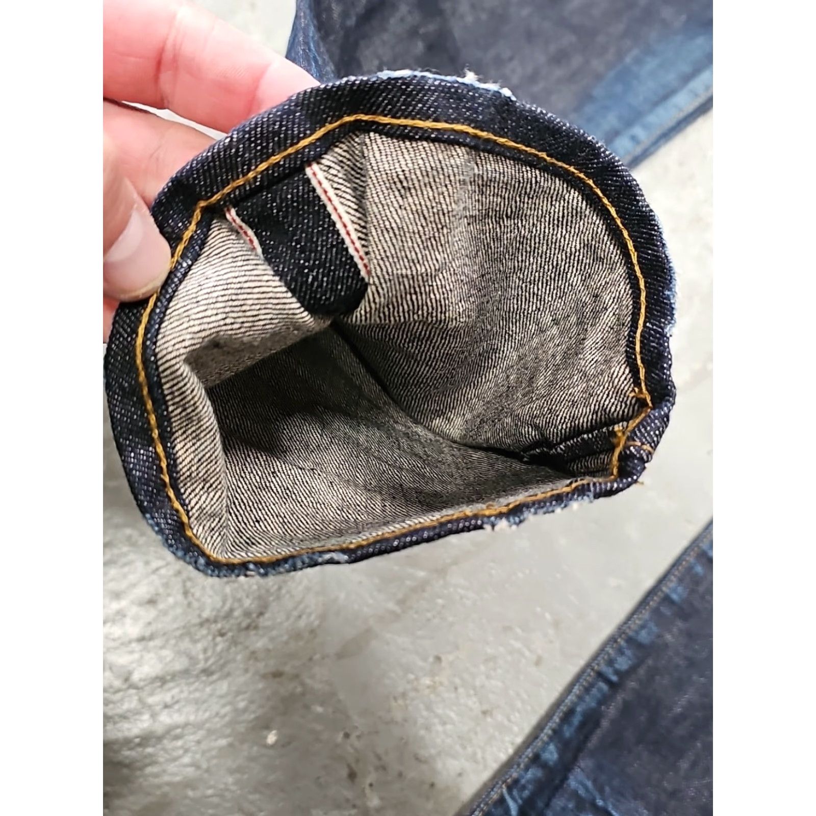 Prps Prps Jeans Denim Demon 28 Straight Fit Selvedge Blue Mens Jeans 27x34 Buttons Whiskers Size US 28 / EU 44 - 2 Thumbnail