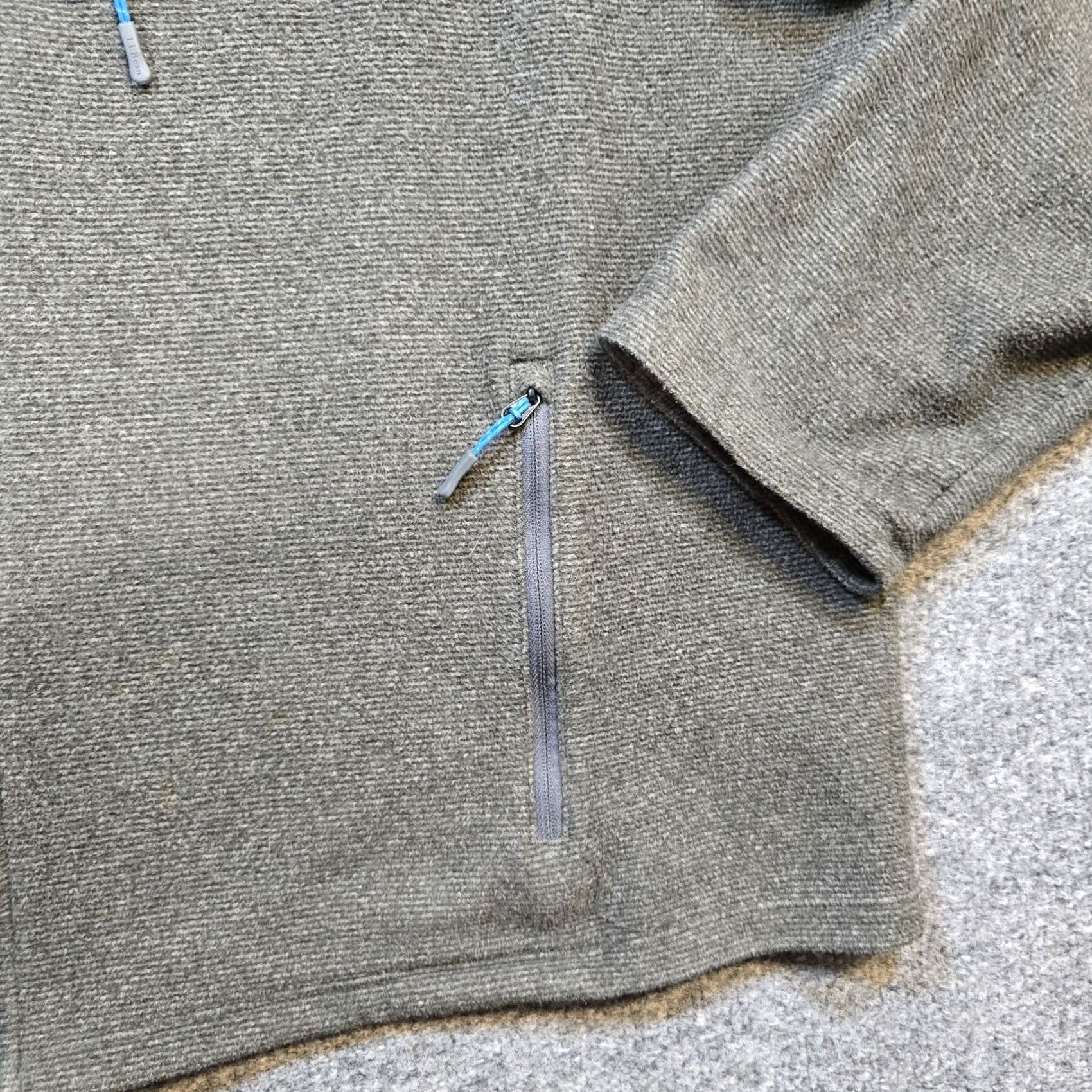 Vintage LL Bean Sweater Mens Size XL Gray Fleece Full Zip Pockets Outdoors Size US XL / EU 56 / 4 - 5 Thumbnail