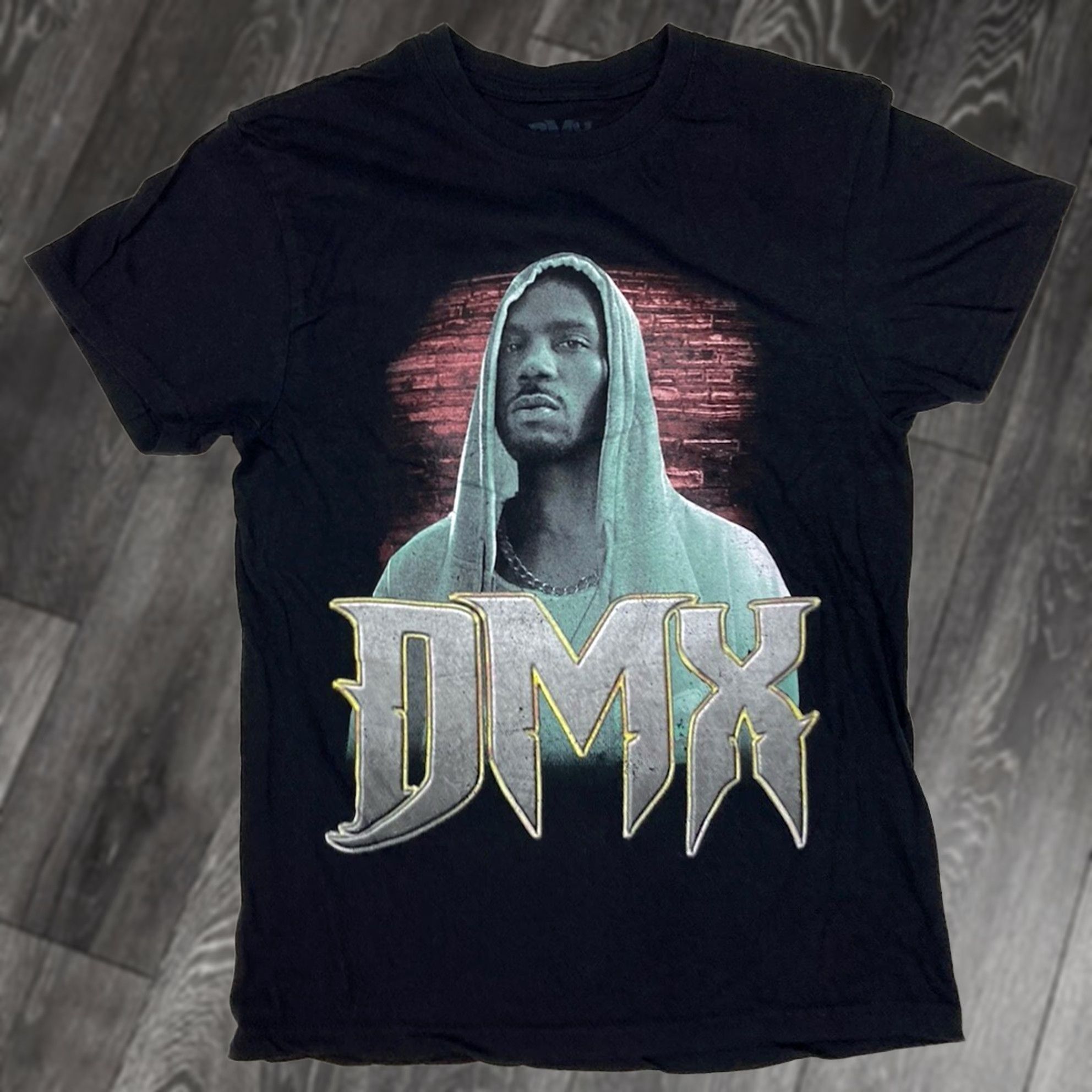 Vintage DMX T-Shirt Women Small Black Short Sleeve Crew Neck Pullover Cotton Hip Hop Music Casual Size S / US 4 / IT 40 - 1 Thumbnail