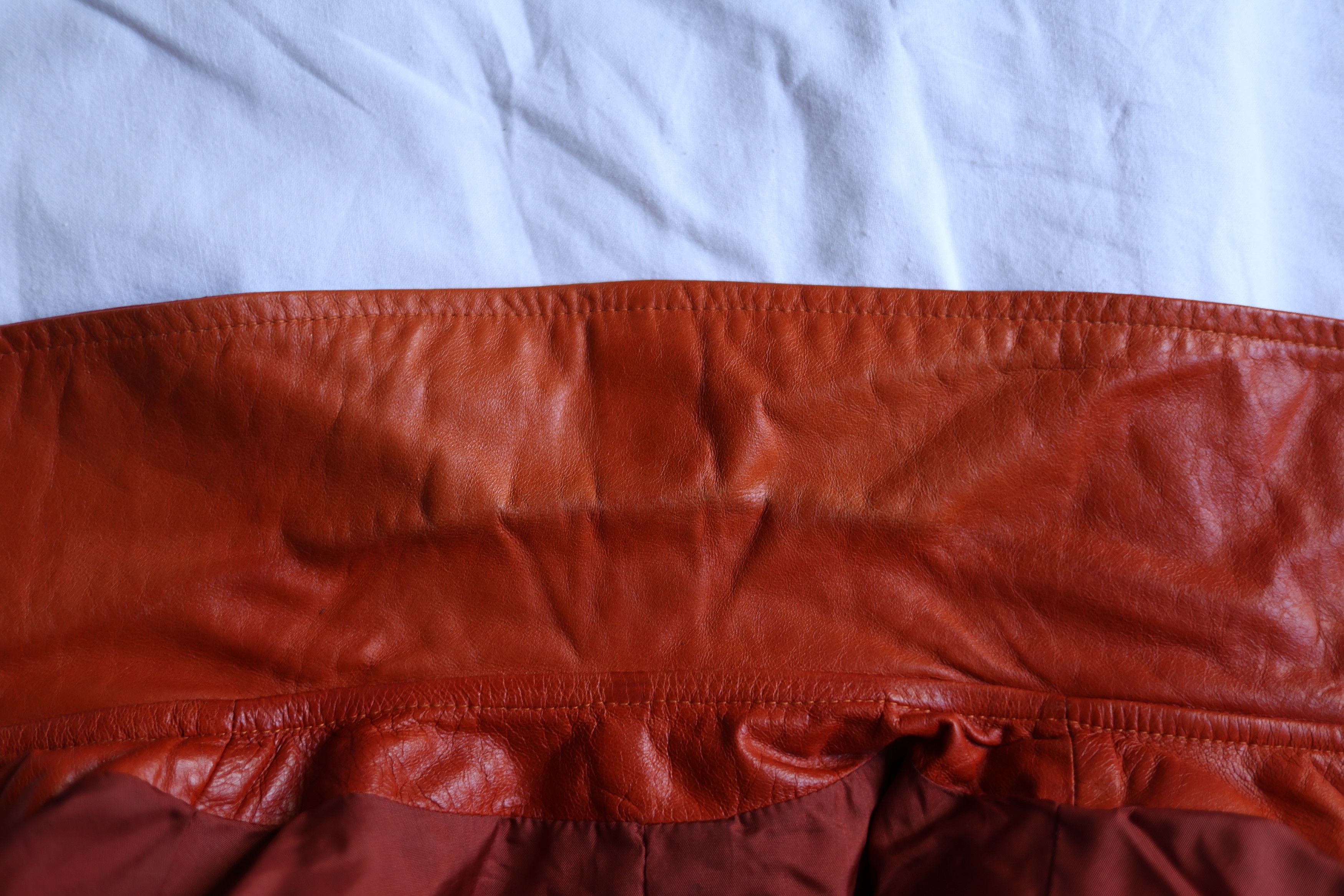Other × Vintage Sprung Freres (Frères) vintage rust brown leather jacket Size S / US 4 / IT 40 - 9 Thumbnail