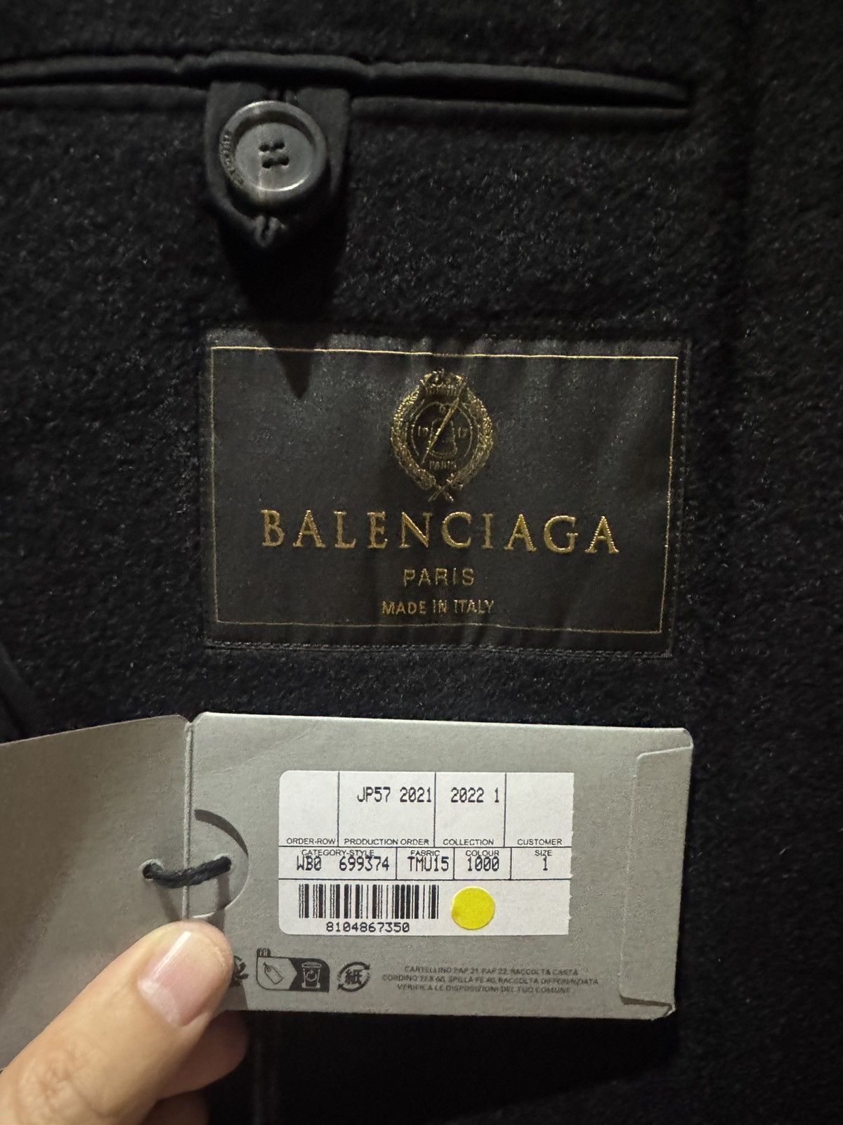 Balenciaga Summer 22 Inside Out Carcoat Size US S / EU 44-46 / 1 - 5 Thumbnail