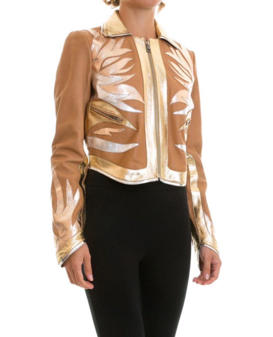 Just Cavalli Just cavalli jacket leather Size M / US 6-8 / IT 42-44 - 4 Thumbnail