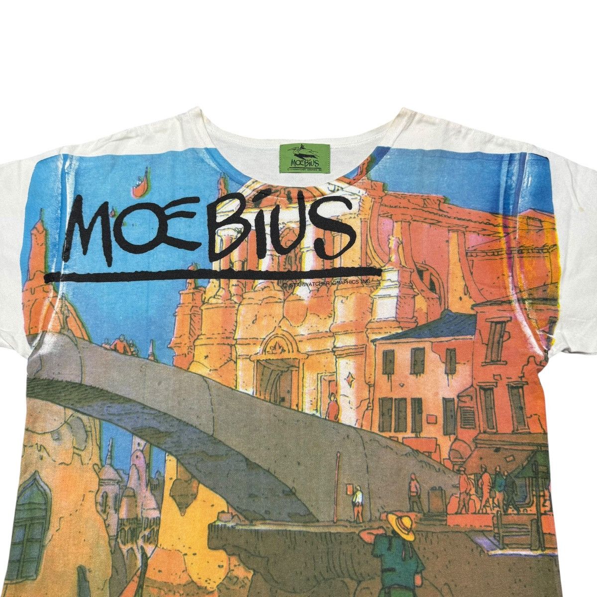 Art Comes First Vintage Jean Giraud Moebius Starwatcher Graphics Art Shirt Size US M / EU 48-50 / 2 - 4 Thumbnail