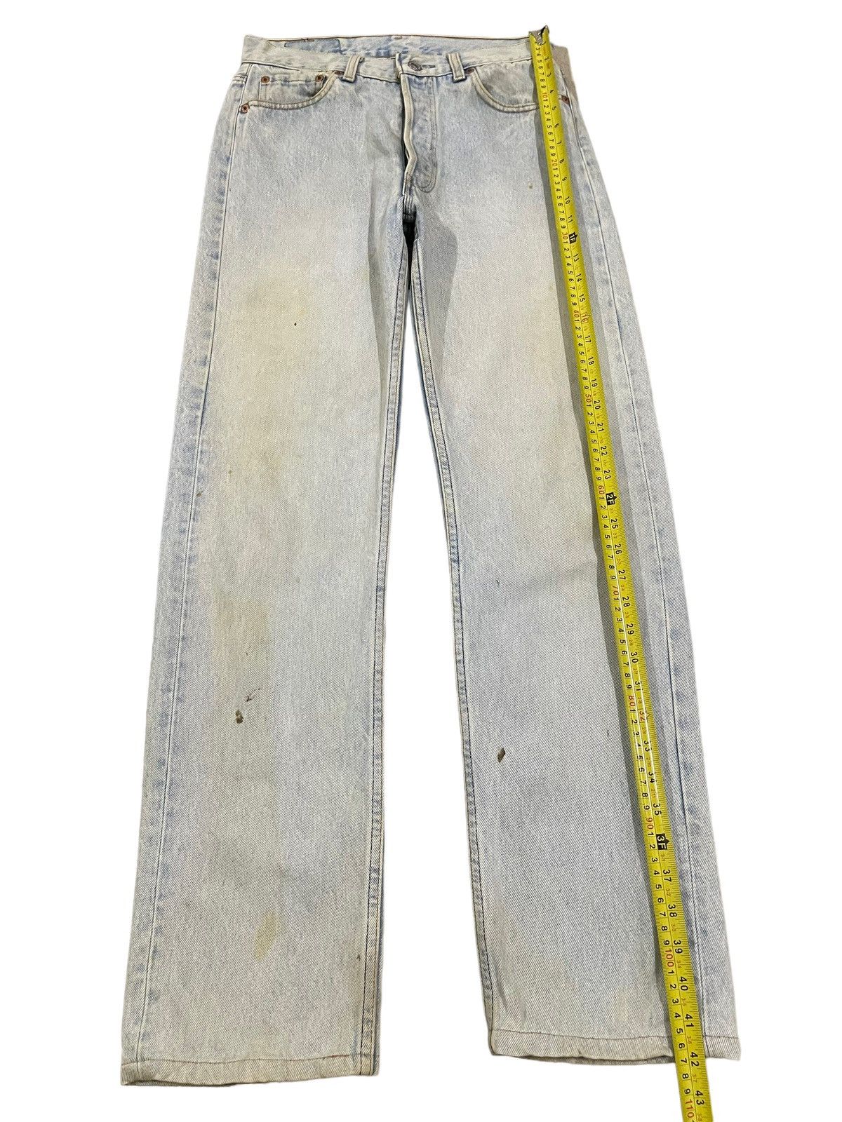 Levi's Vintage 80s Levis 501 Blue Wash Style Classic Jeans Size US 28 / EU 44 - 11 Thumbnail