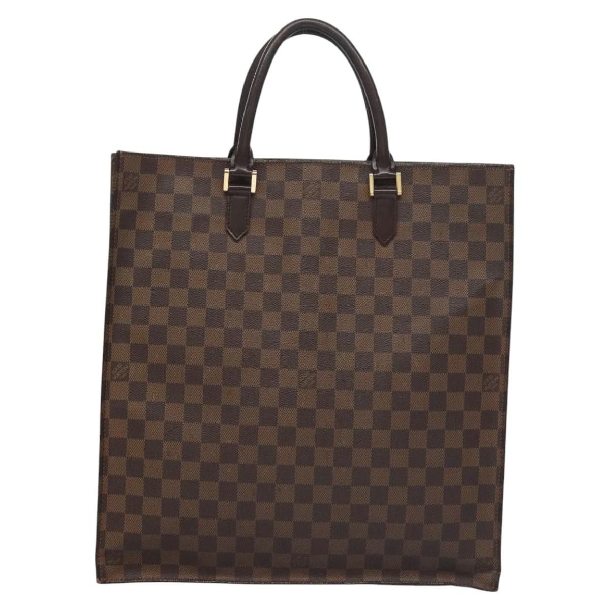 Louis Vuitton Sac Plat Brown Canvas Handbag (Pre-Owned) Size ONE SIZE - 1 Thumbnail