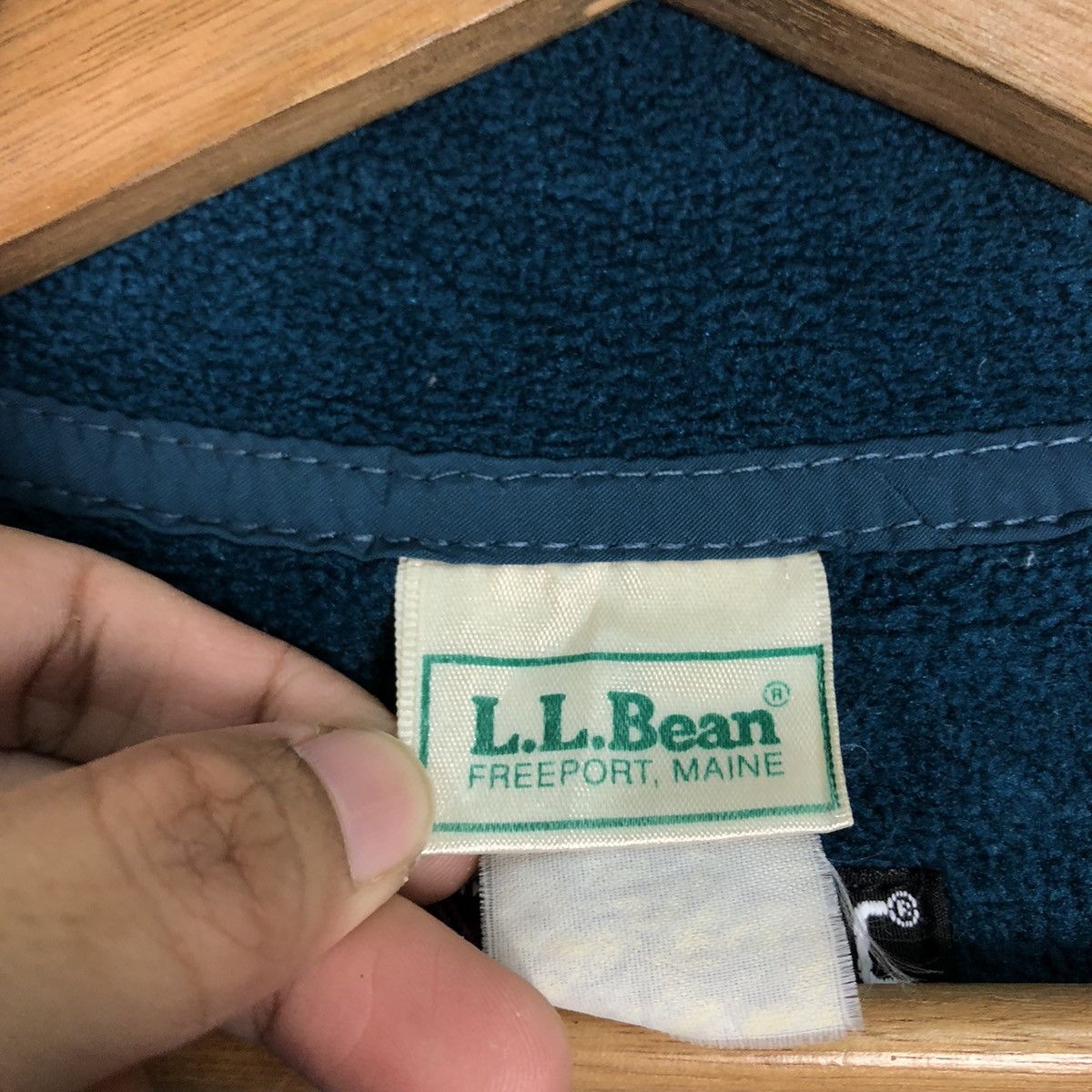 L.L. Bean 🔥Vtg Fleece Jacket Anorak L.L.Bean Native Aztec Navajo Size US M / EU 48-50 / 2 - 13 Thumbnail