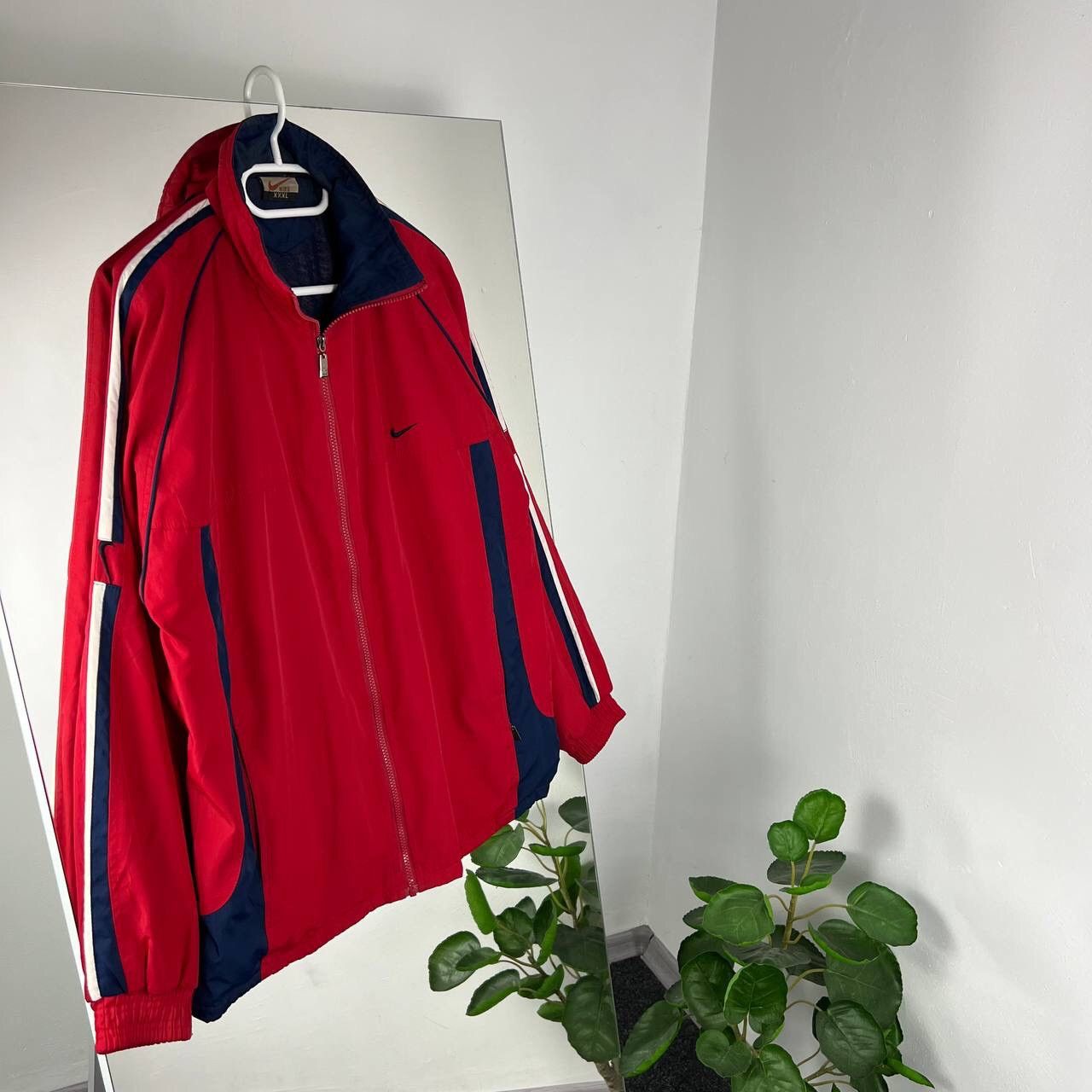 Nike Nike Vintage Mini Swoosh Y2K Style Zip Jacket Y2K Style Size US XL / EU 56 / 4 - 1 Thumbnail