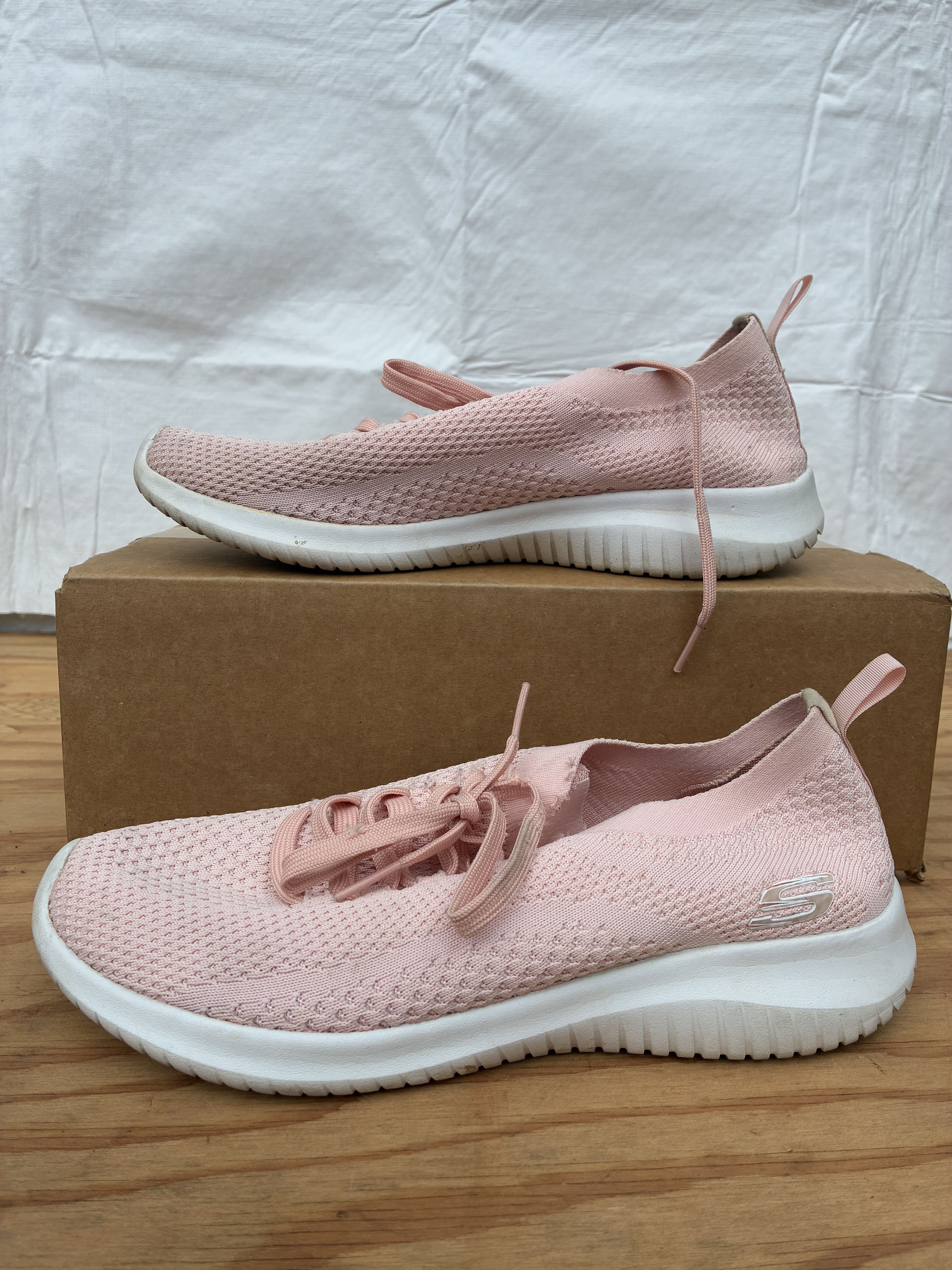 SKECHERS Skechers Stretch Fit Women Pink Running Shoes Size 9 Size US 9 / IT 39 - 2 Thumbnail