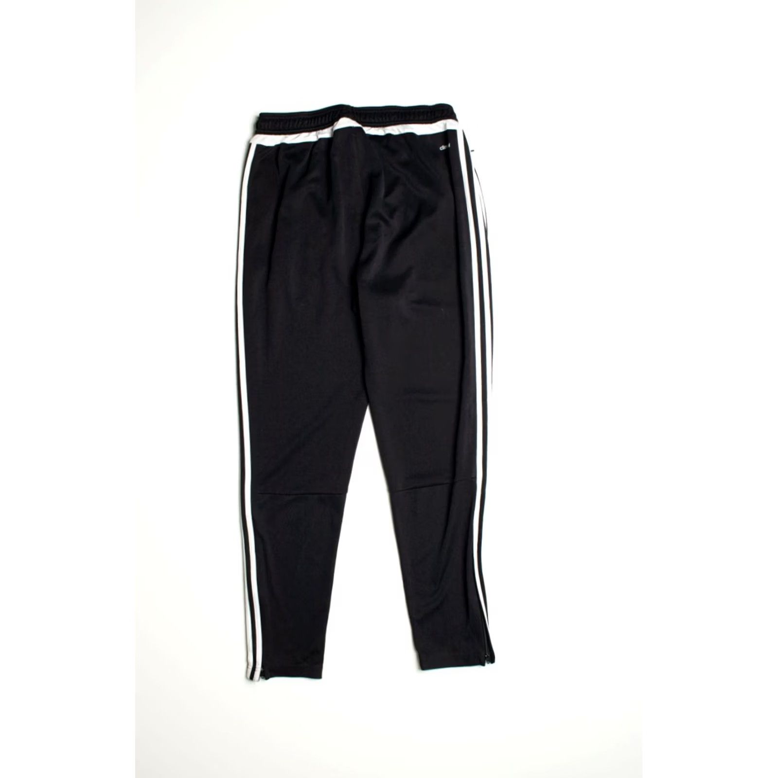 Adidas VINTAGE Adidas Track Pants Black Large 3 Stripes Logo Athletic Wear Pants Slim Fit Mens punch? Size US 33 - 3 Thumbnail