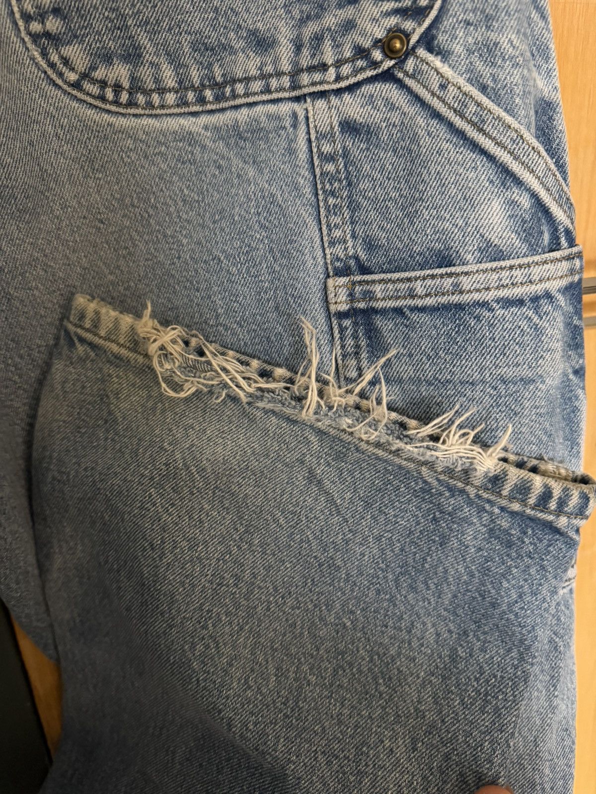 Carhartt Vintage denim carhartt double knees Size US 36 / EU 52 - 4 Thumbnail