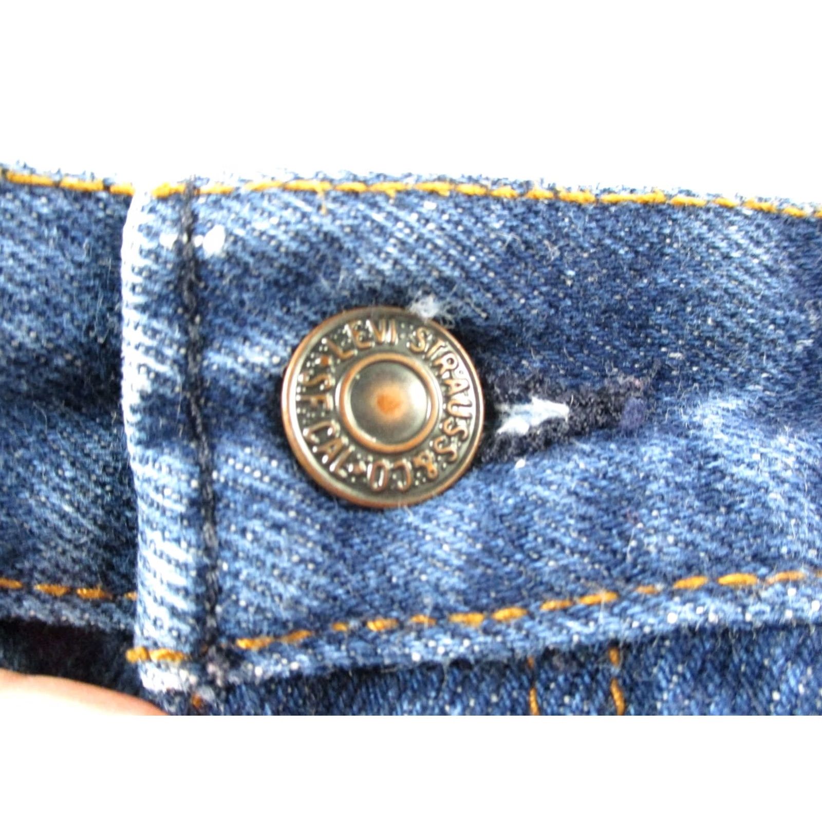 Levi's VINTAGE Levi's Jeans Womens 9 Denim Blue High Rise Slim White Tab USA Made 80s Jeans Women Regular 30in Inseam Blue Size 42" / US 20 - 7 Thumbnail