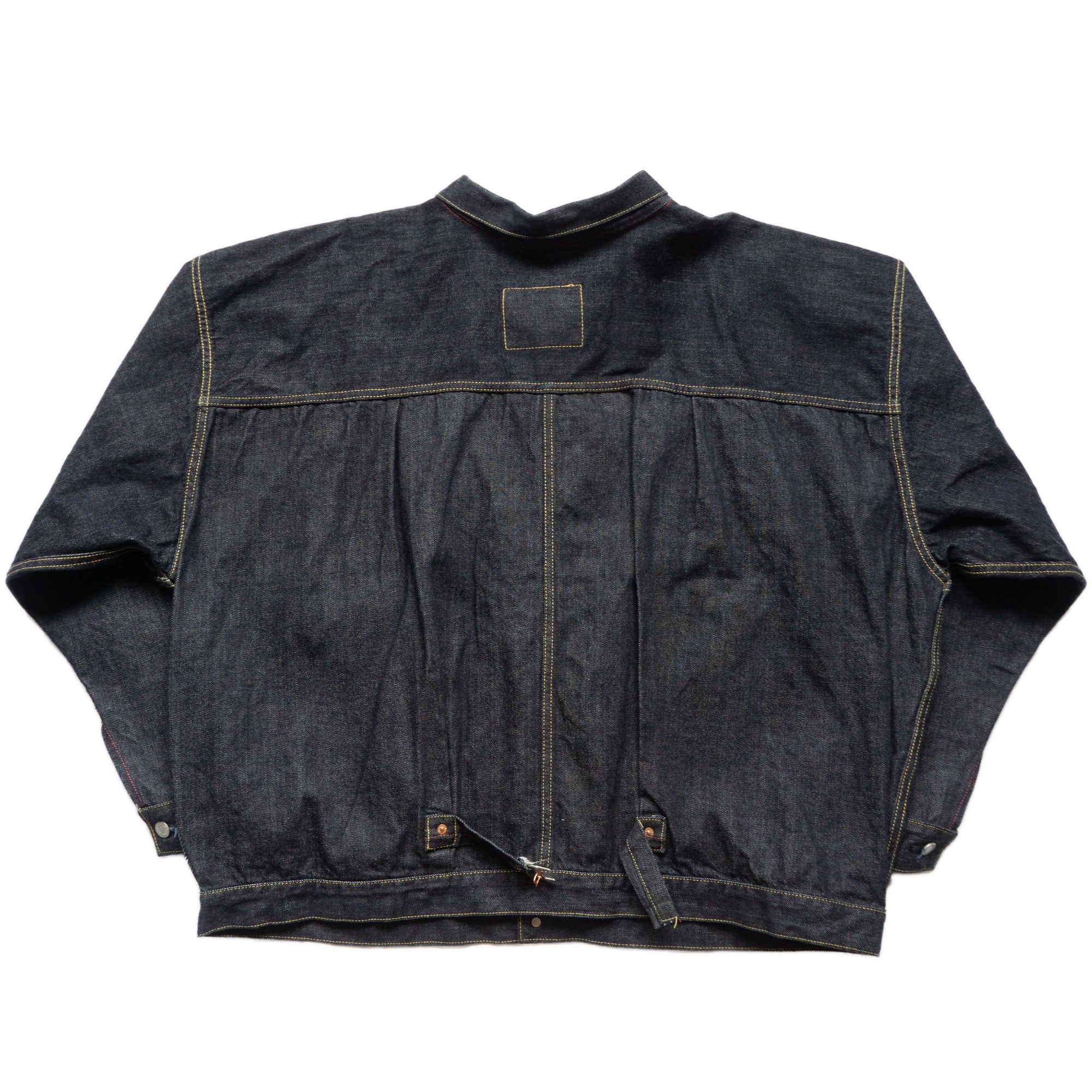 Japanese Brand ANDY & CAROLINE Type-I Denim Jacket One-washed Super Big Size US XXL / EU 58 / 5 - 2 Thumbnail