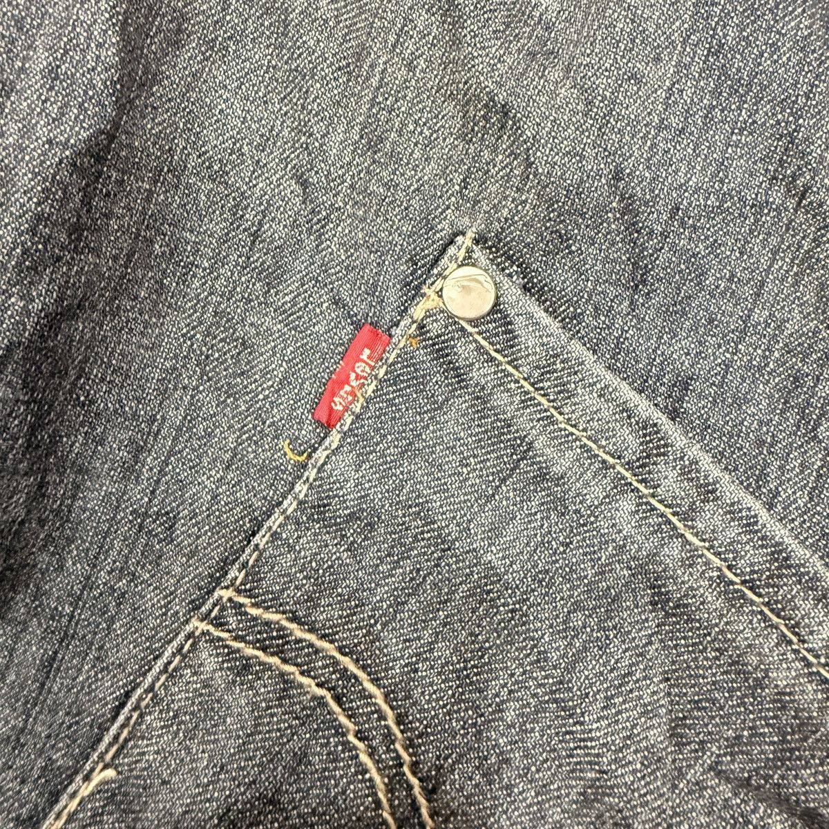 Levi's Vintage Clothing Vintage Levis Engineered Jeans Buckle Belt Size US 35 - 5 Thumbnail