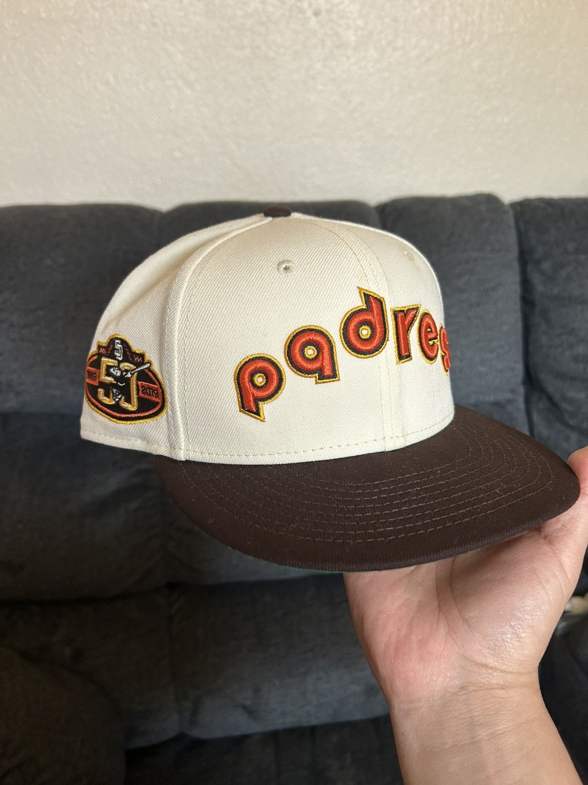 New Era San Diego Padres Fitted Hat 7 1/4 Size ONE SIZE - 1 Thumbnail
