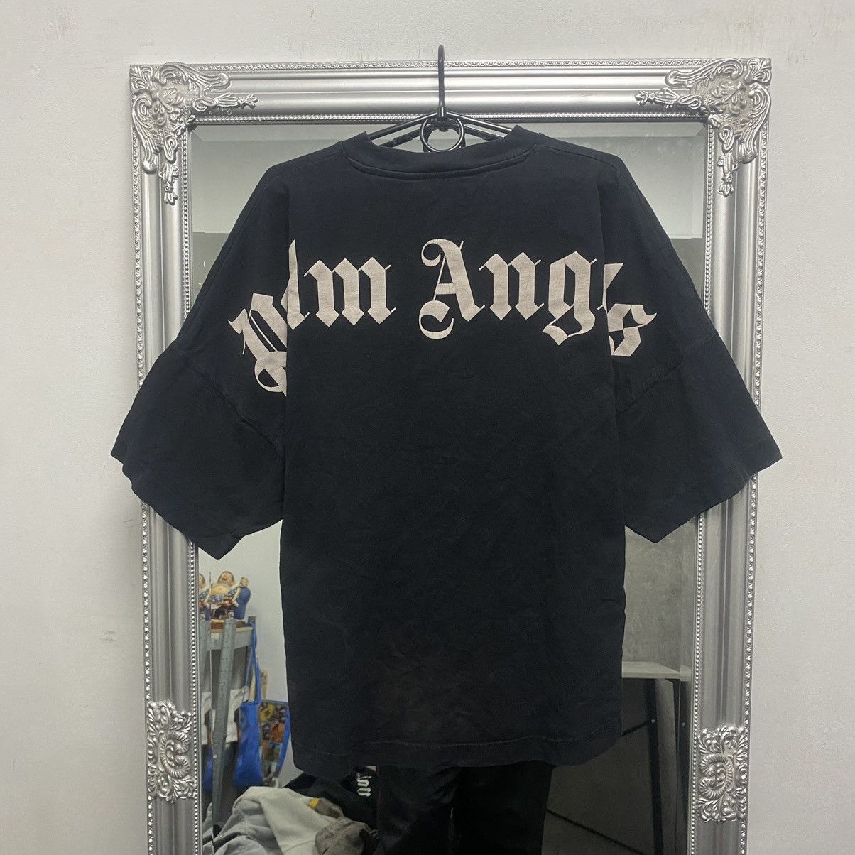 Palm Angels Palm Angels T-Shirt Tee Big Logo Oversize Size US S / EU 44-46 / 1 - 1 Thumbnail