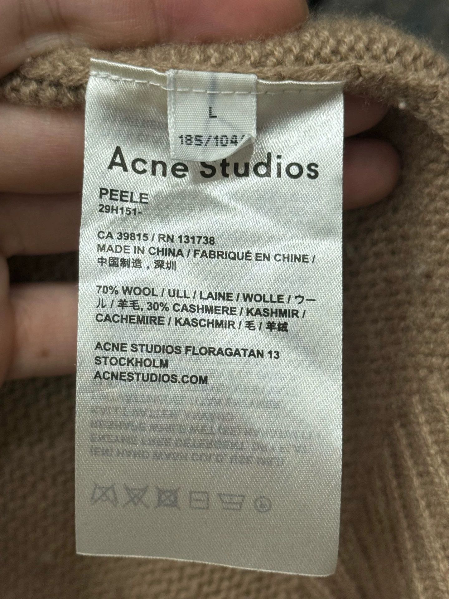 Acne Studios Acne Studios Wool Sweater Size L Size L / US 10 / IT 46 - 6 Thumbnail