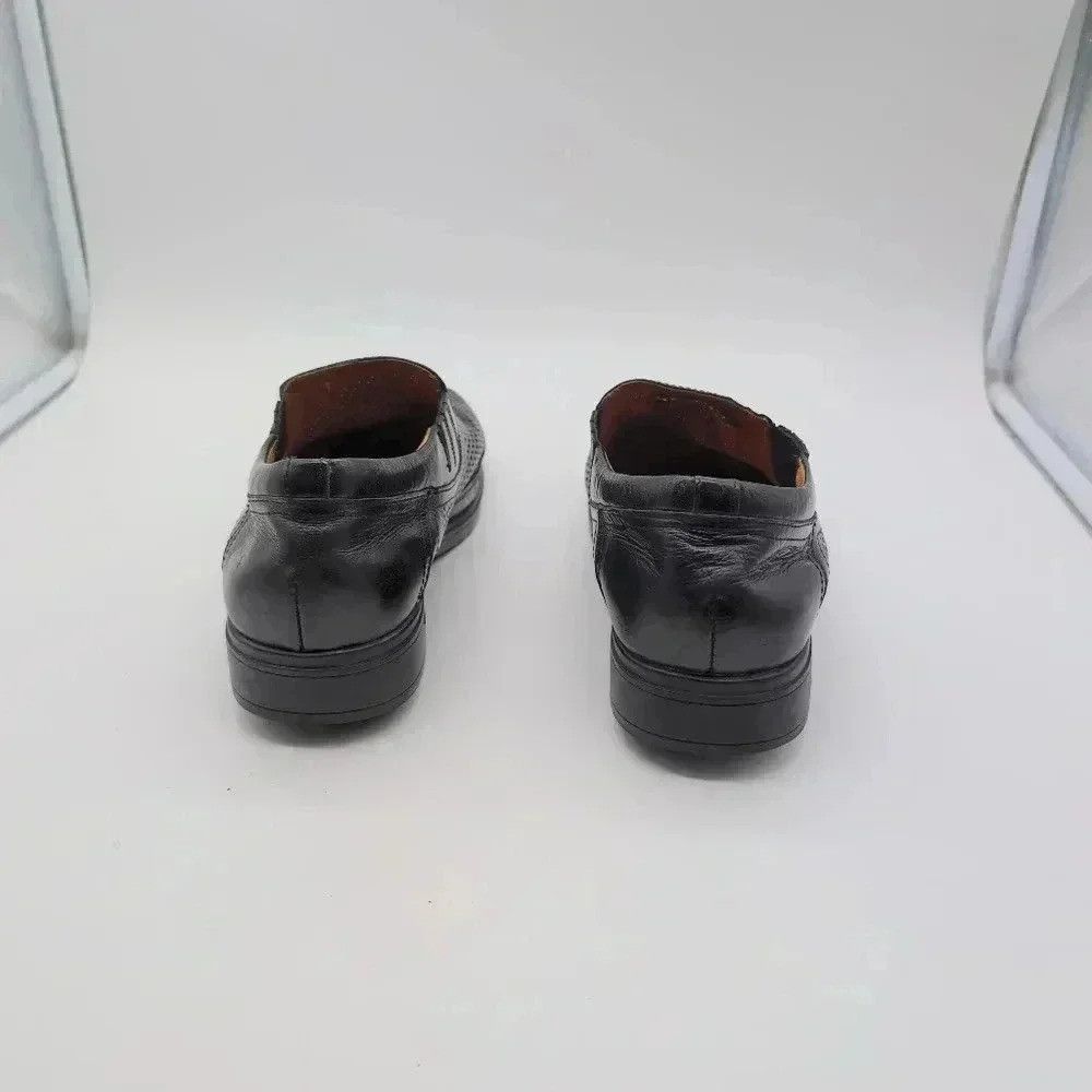 Designer Gravity Defyer Emil Black Cutwork Leather Shoes sz 8 Size US 8 / EU 41 - 4 Thumbnail
