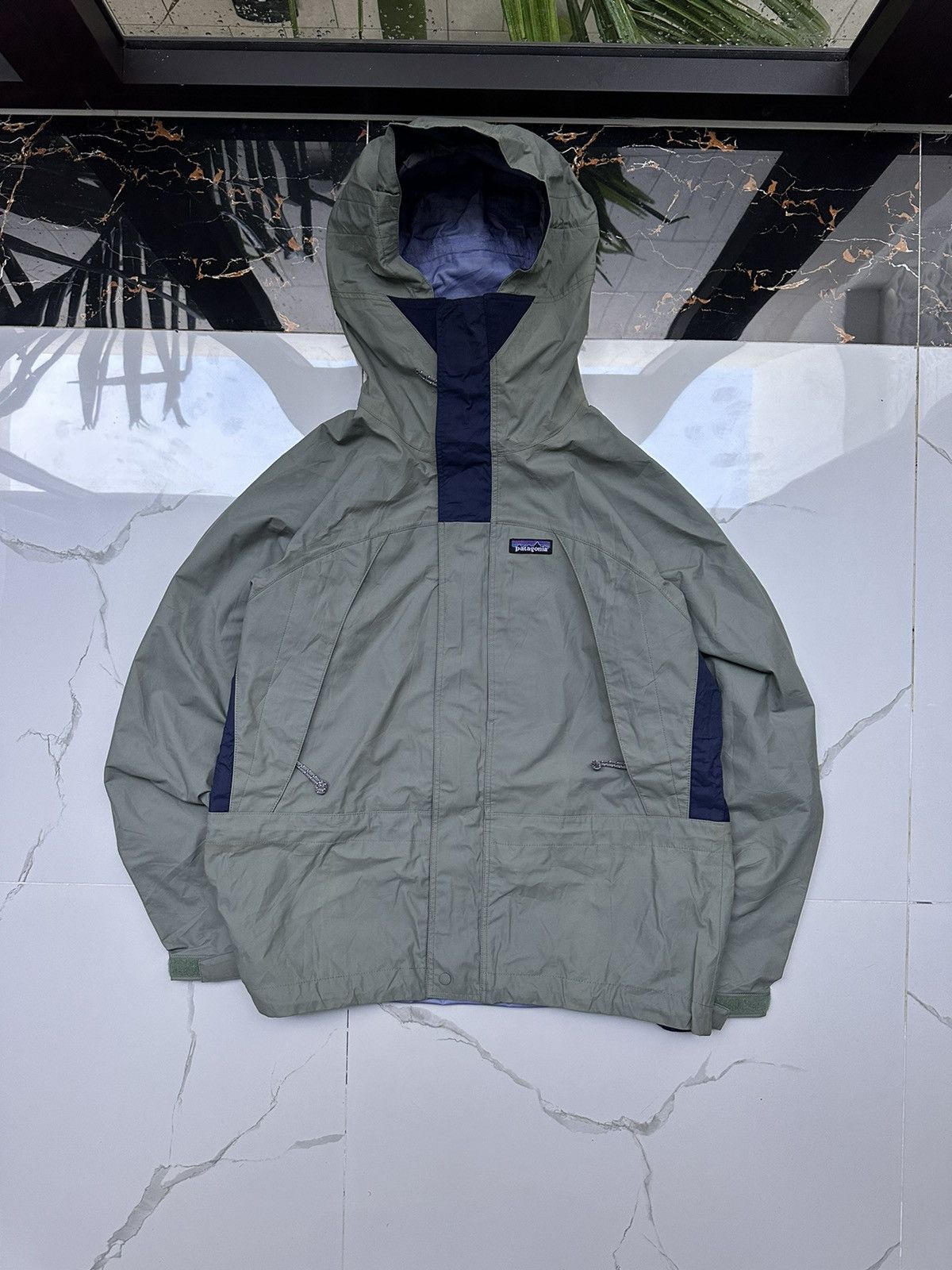 Patagonia × Vintage PATAGONIA VINTAGE BASIC LOGO WATERPROOF LIGHT JACKET Size US L / EU 52-54 / 3 - 2 Thumbnail