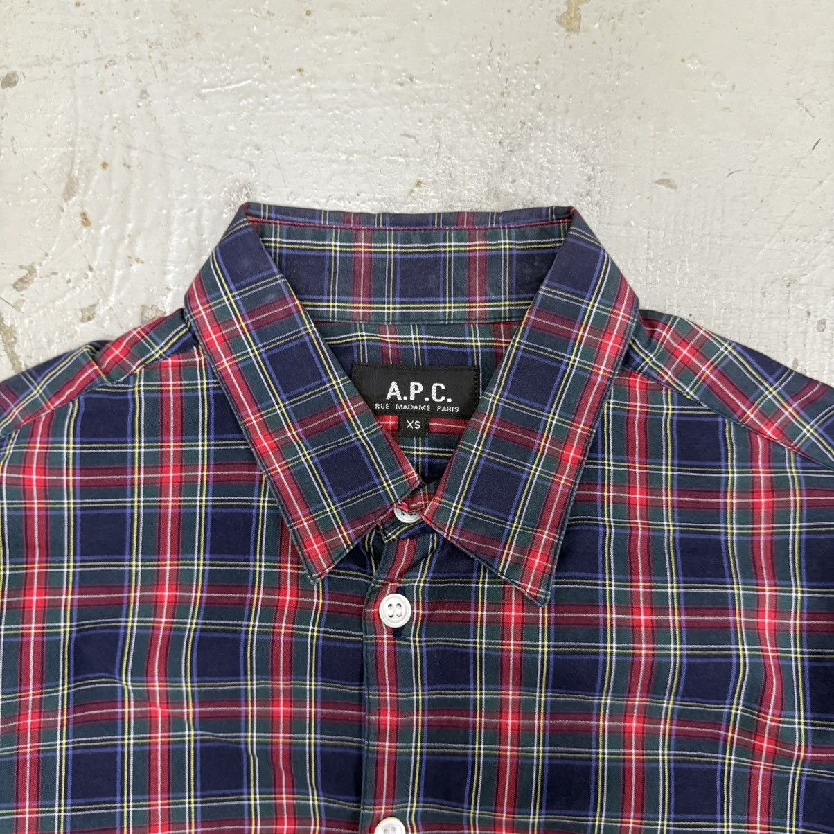 A.P.C. APC Flannel Button Ups Size US S / EU 44-46 / 1 - 2 Thumbnail