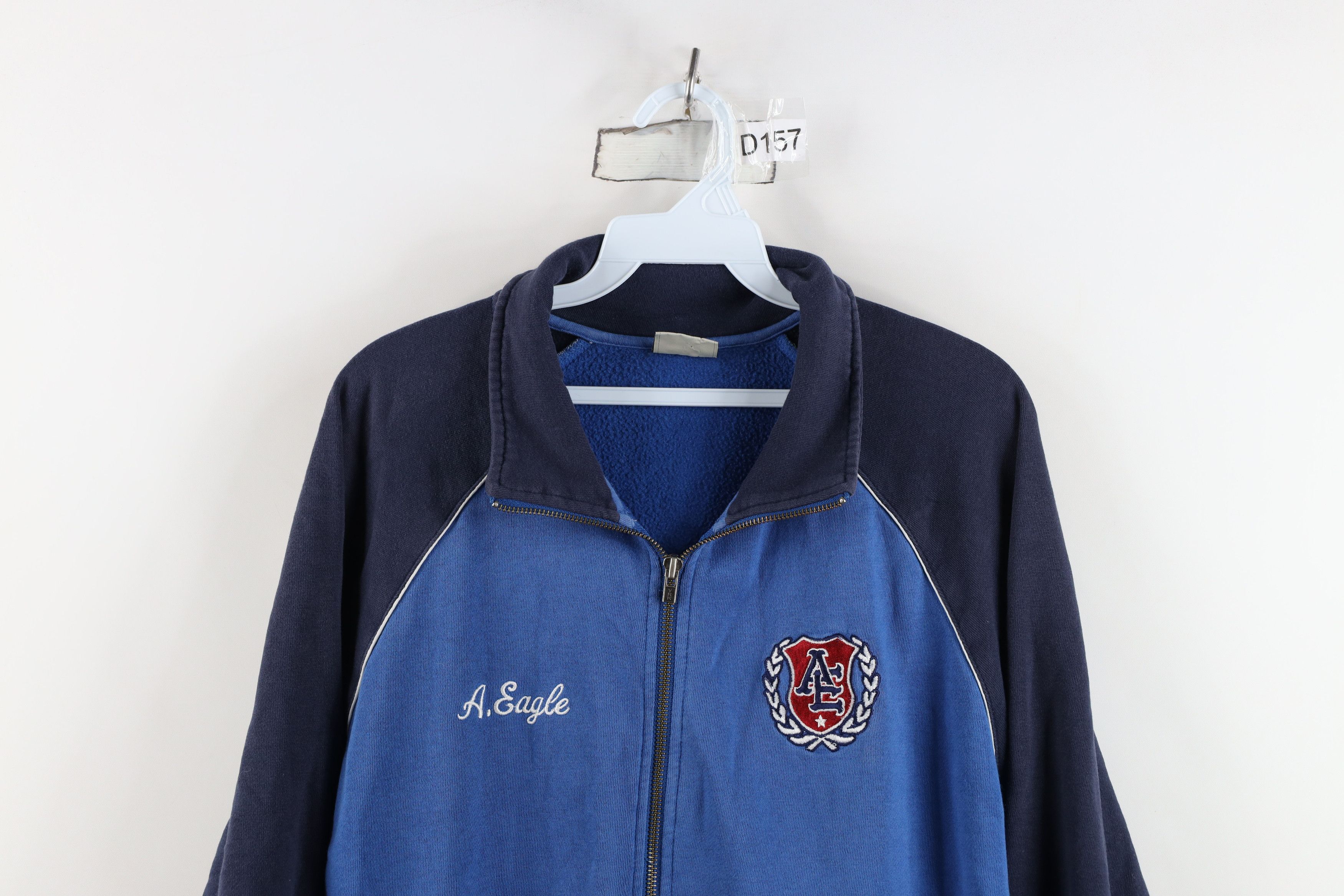 American Eagle Outfitters Vintage 90s Y2K American Eagle Outfitters Crest Track Jacket Size US M / EU 48-50 / 2 - 2 Thumbnail