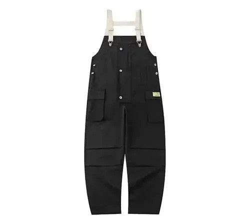 Other 21SS Indigo Union Japan Black Worker Overalls Size US 31 - 3 Thumbnail