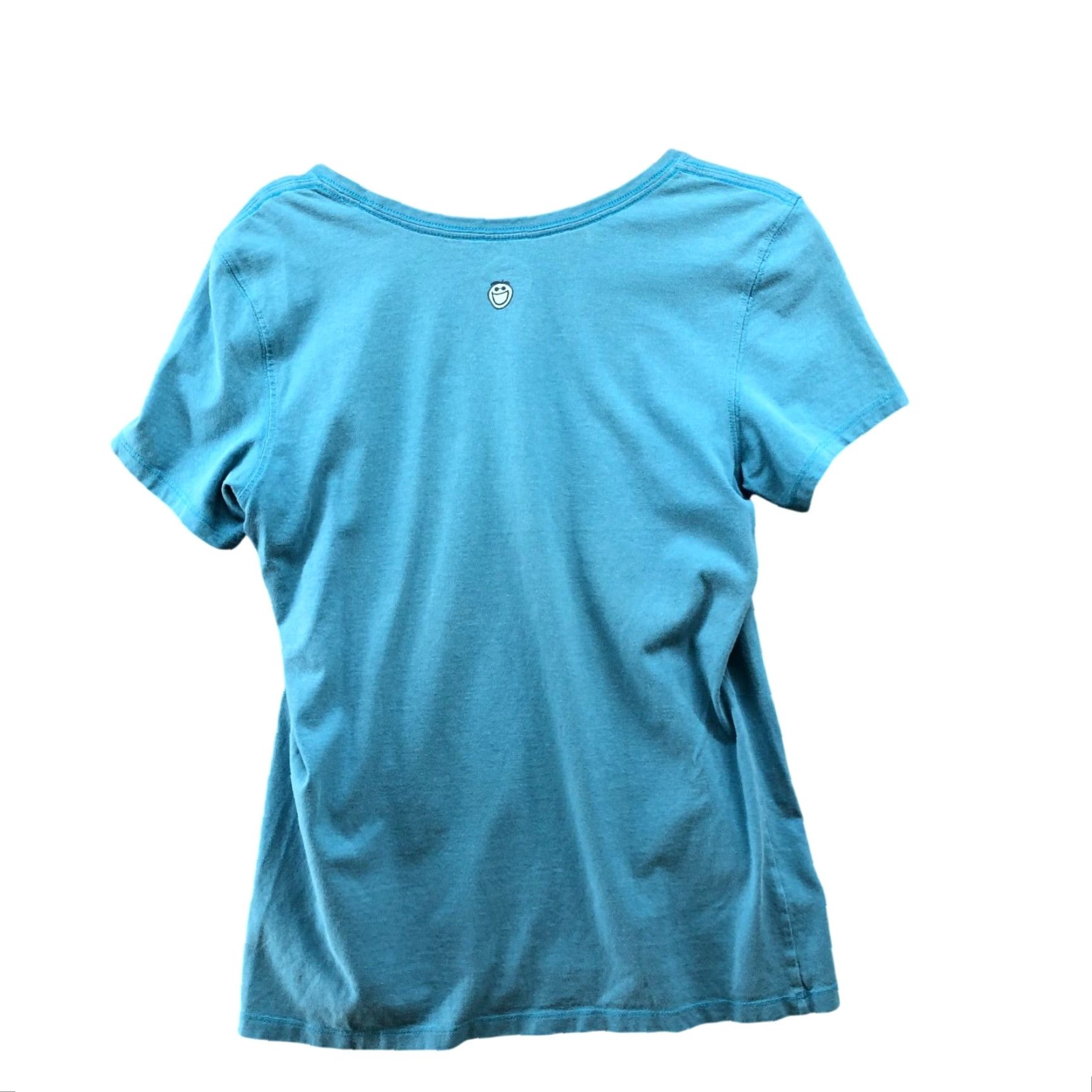 Life is Good Life Is Good Classic Fit T Shirt Womens M Blue Short Sleeve Hello Sunshine Size M / US 6-8 / IT 42-44 - 2 Thumbnail