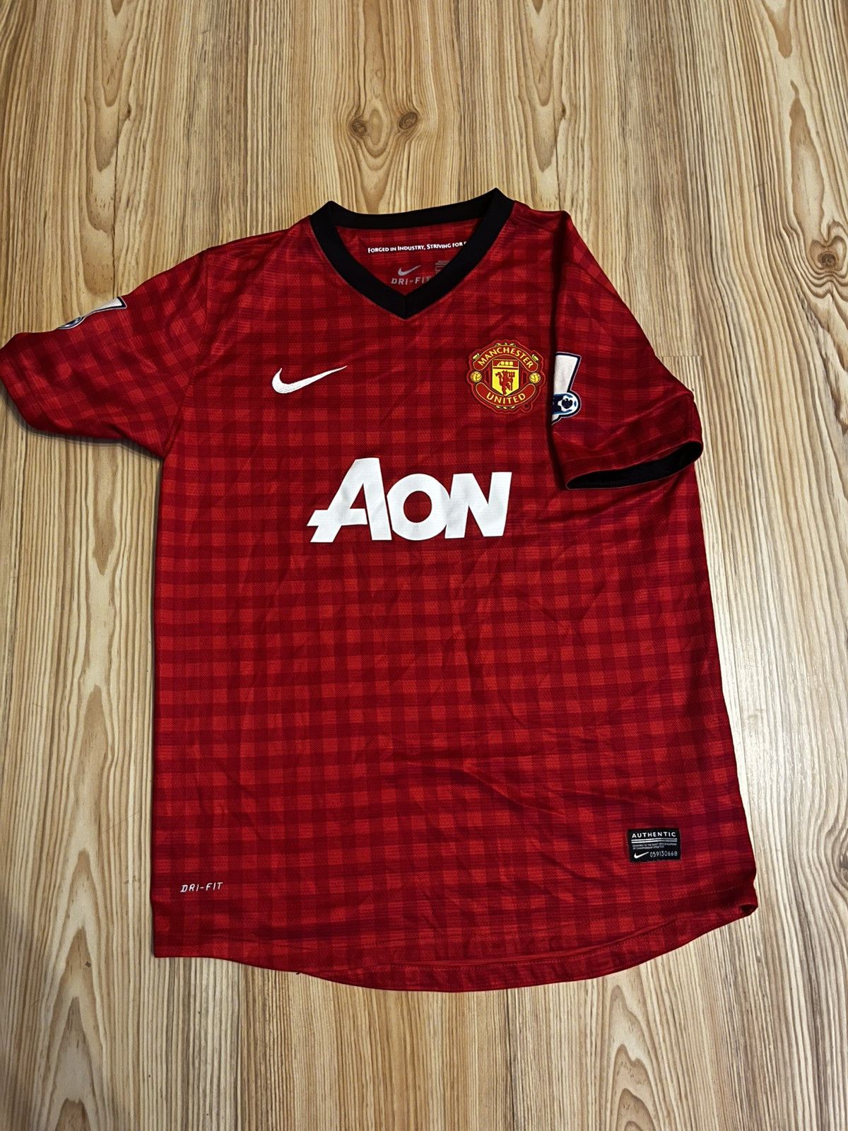 Nike Nike Manchester United 2012 / 2013 Jersey Size US XXS / EU 40 - 1 Thumbnail