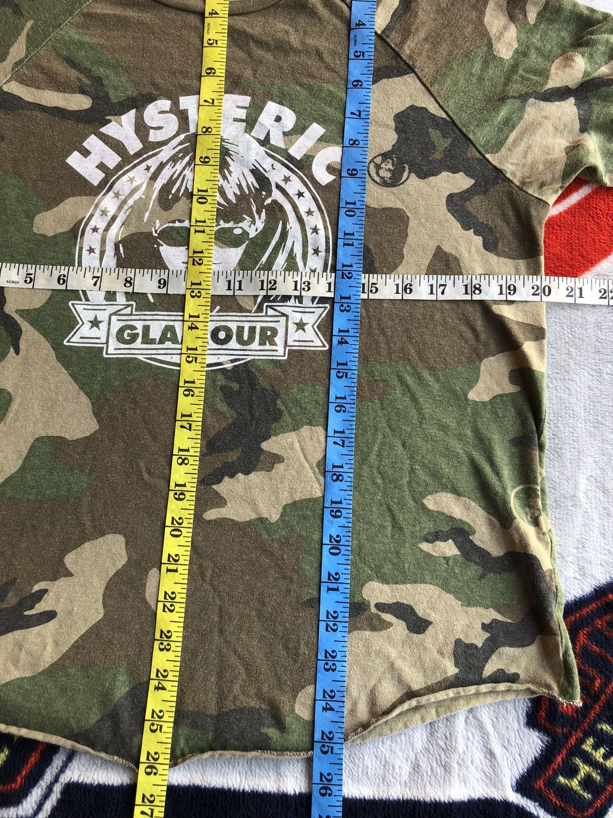 Hysteric Glamour Rare Hysteric Glamour Army Camouflage Shirt Tee Size US L / EU 52-54 / 3 - 10 Thumbnail