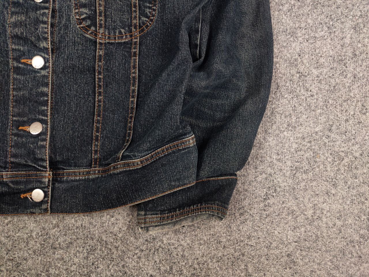 Miss Sixty Vintage Miss Sixty y2k Style Light Blue Denim Button Jacket Size L / US 10 / IT 46 - 6 Thumbnail