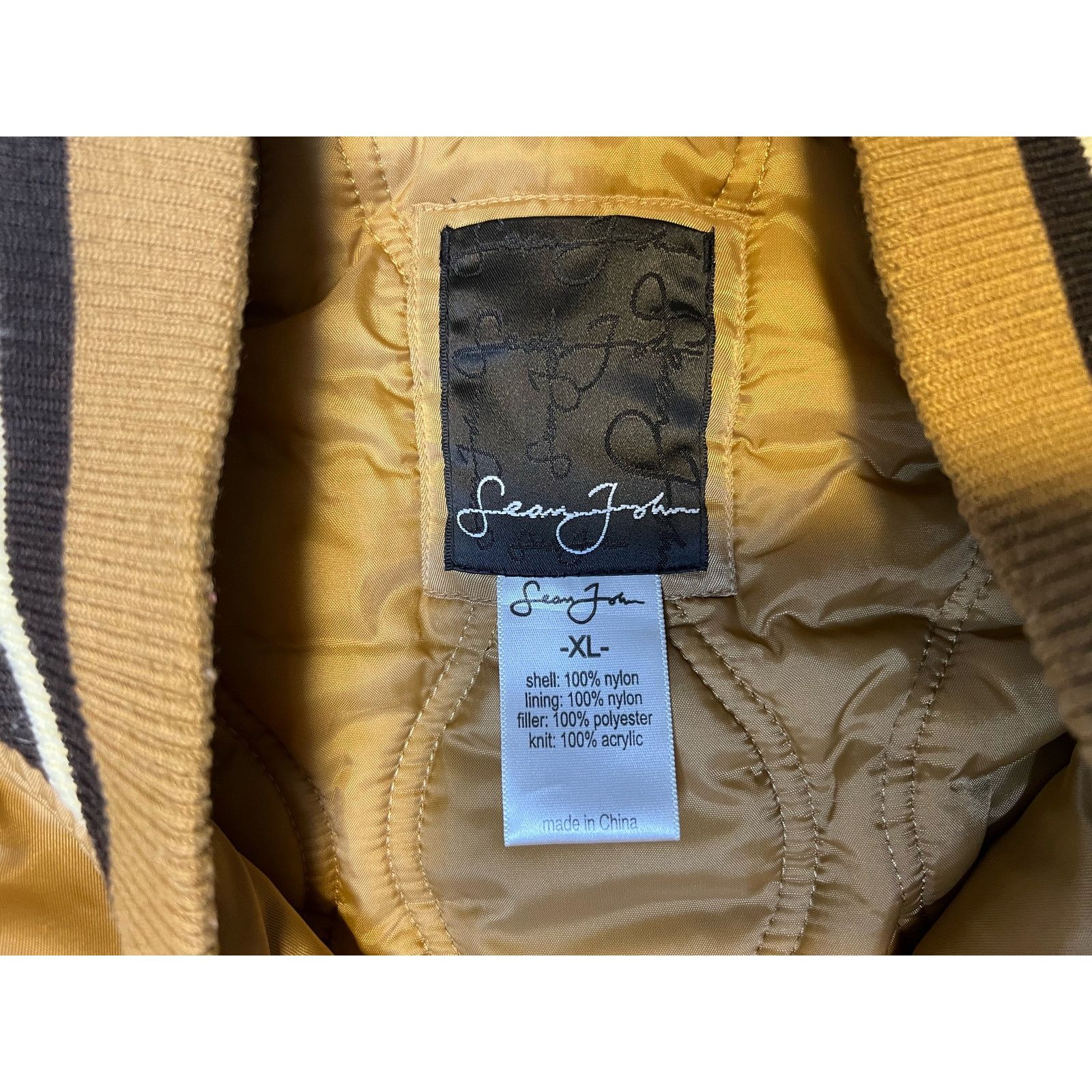 Sean John Sean John Snap Up Quilted Puffer Bomber Jacket XL Size US XL / EU 56 / 4 - 3 Thumbnail