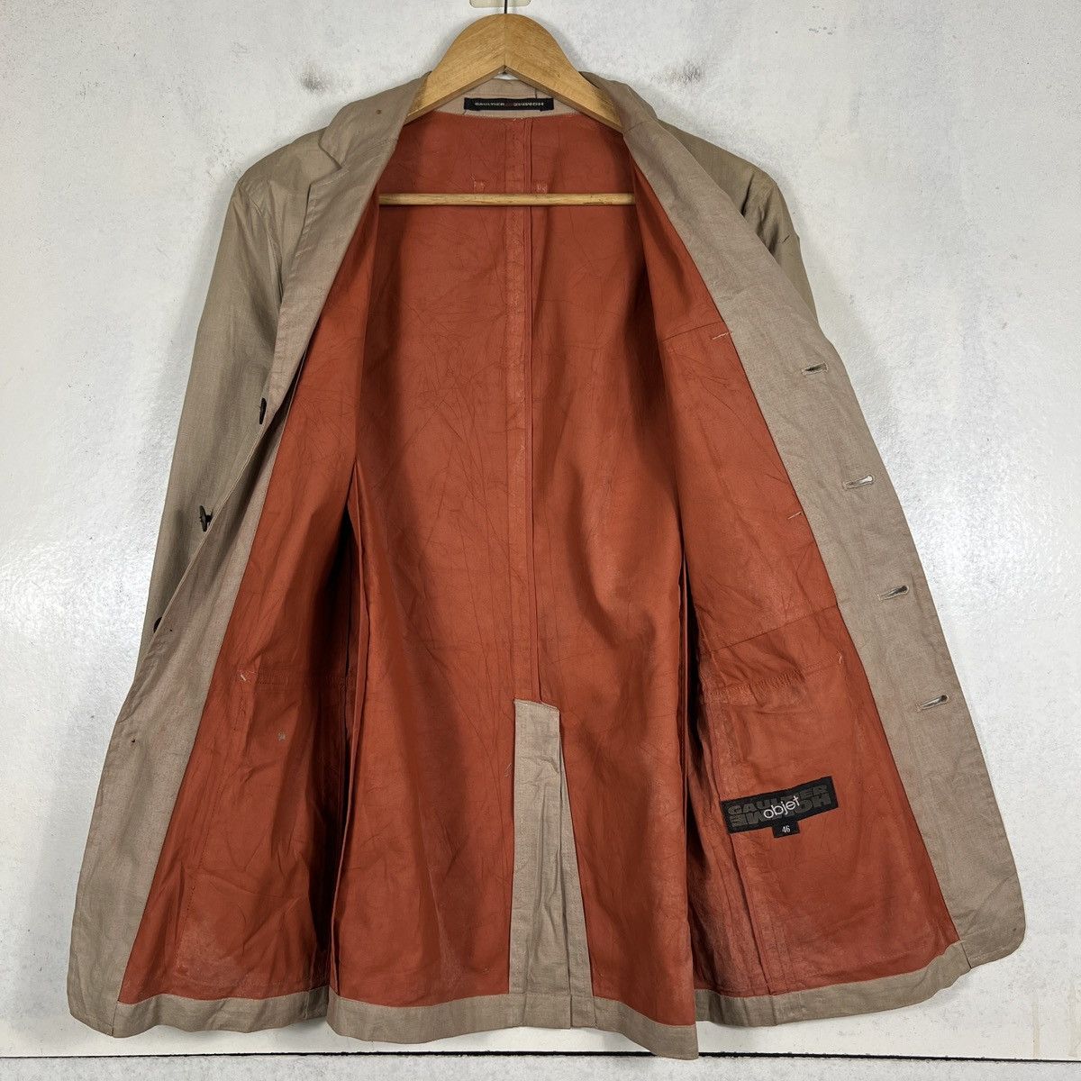 Gaultier Homme Objet 🔥 GAULTIER HOMME OBJET LAZER JACKET Size US S / EU 44-46 / 1 - 14 Thumbnail