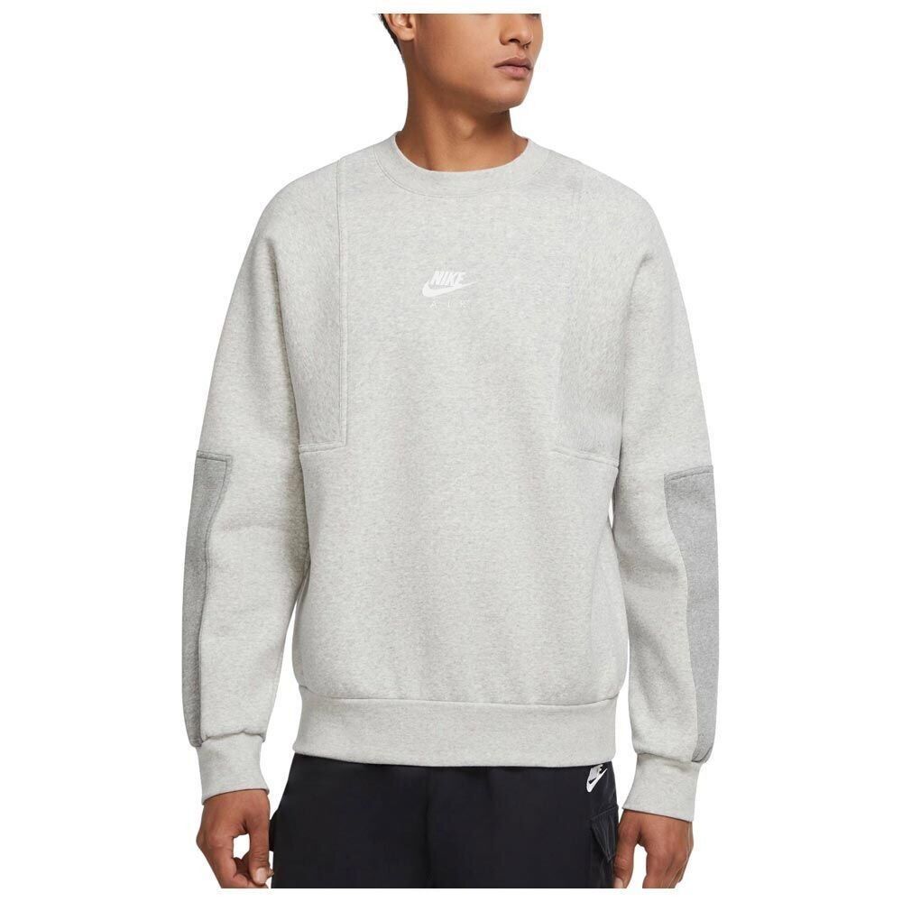 Nike Nike Air crew neck sweatshirt M gray light M Size US M / EU 48-50 / 2 - 1 Thumbnail