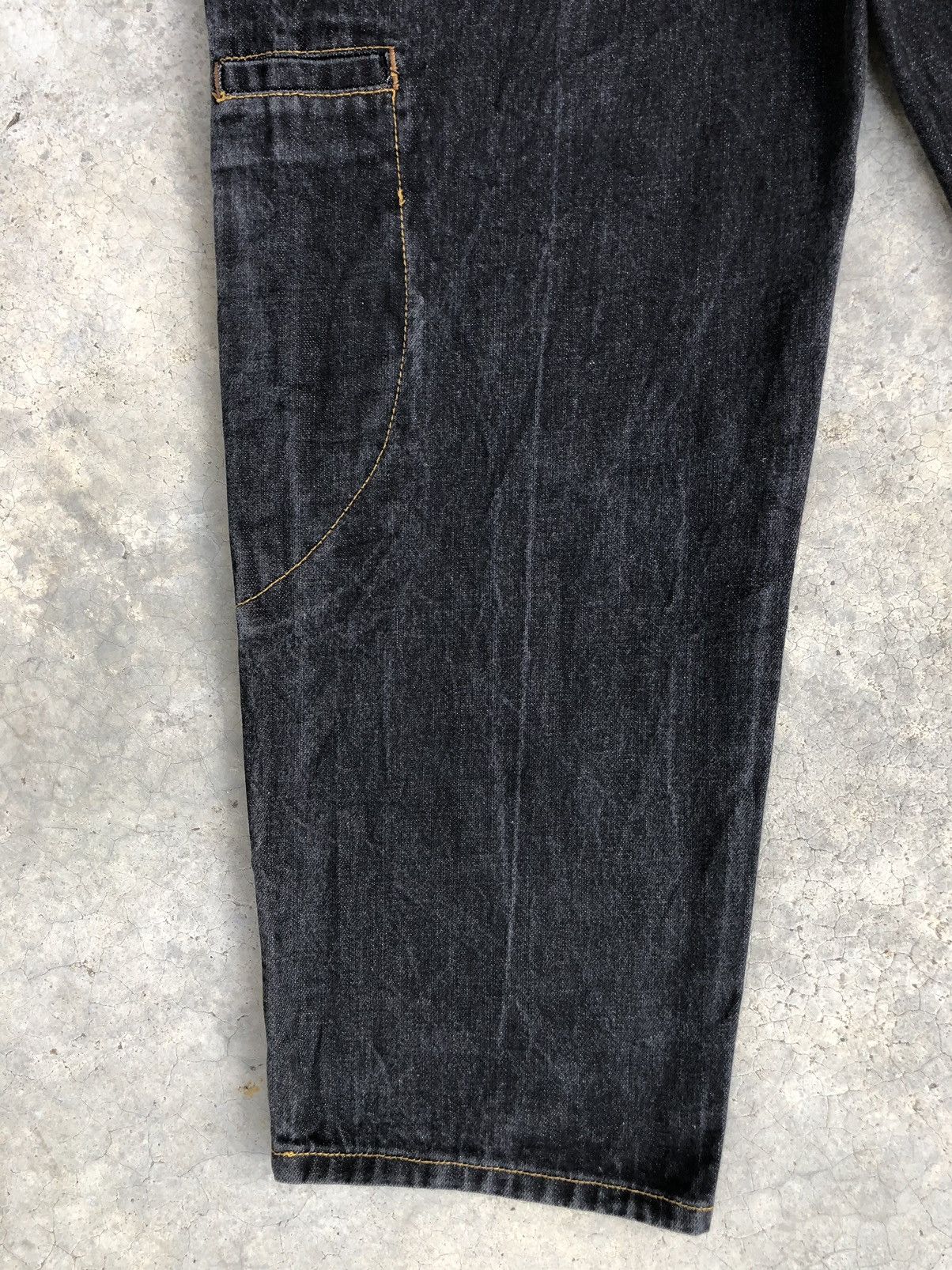 Marithe + Francois Girbaud Marithe Francois Girbaud Baggy Jeans Embroidered Logo Size US 29 - 12 Thumbnail