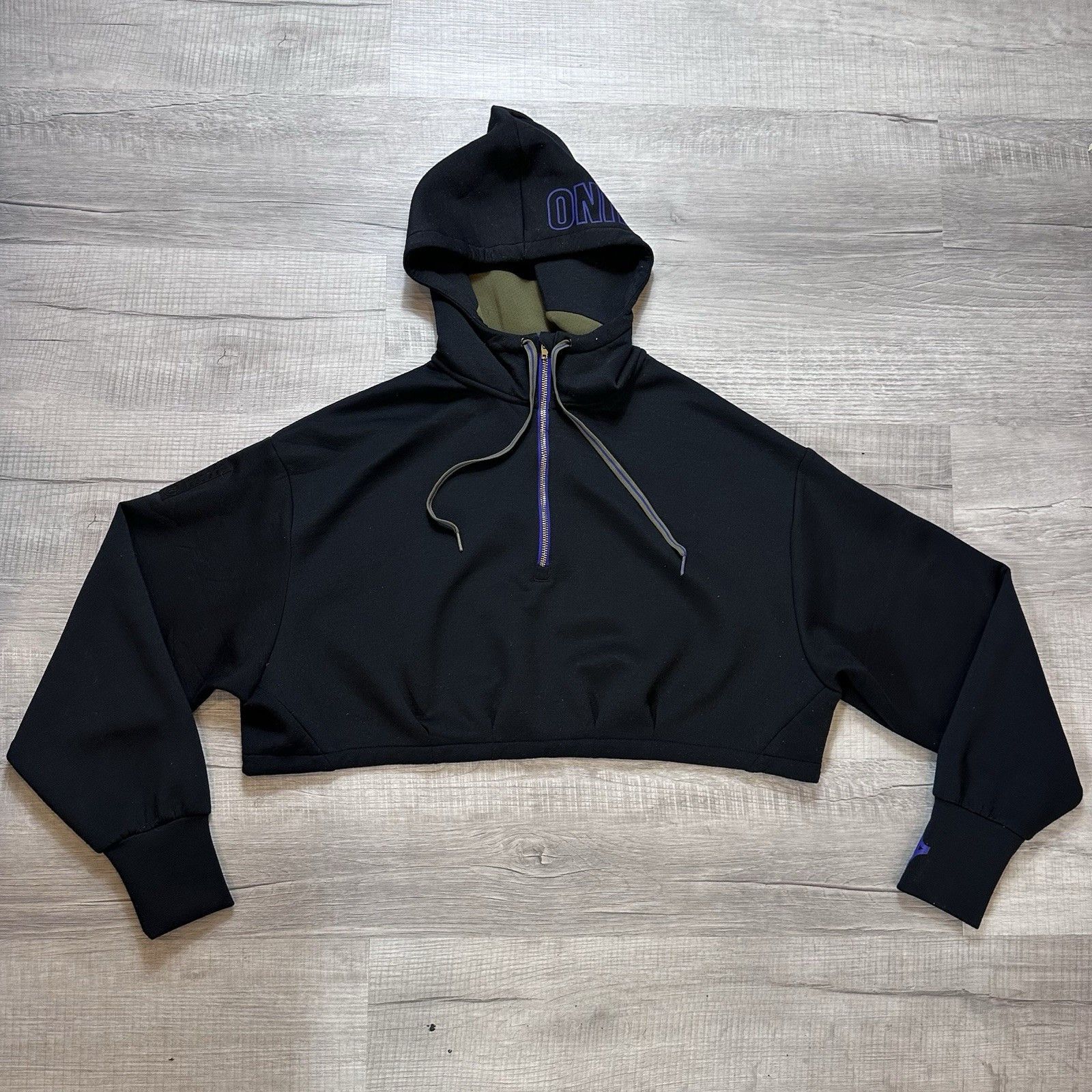 Mizuno Mizuno Reputation Ronda Rousey Cropped Hoodie 1/4 Zip Medium Size M / US 6-8 / IT 42-44 - 1 Thumbnail