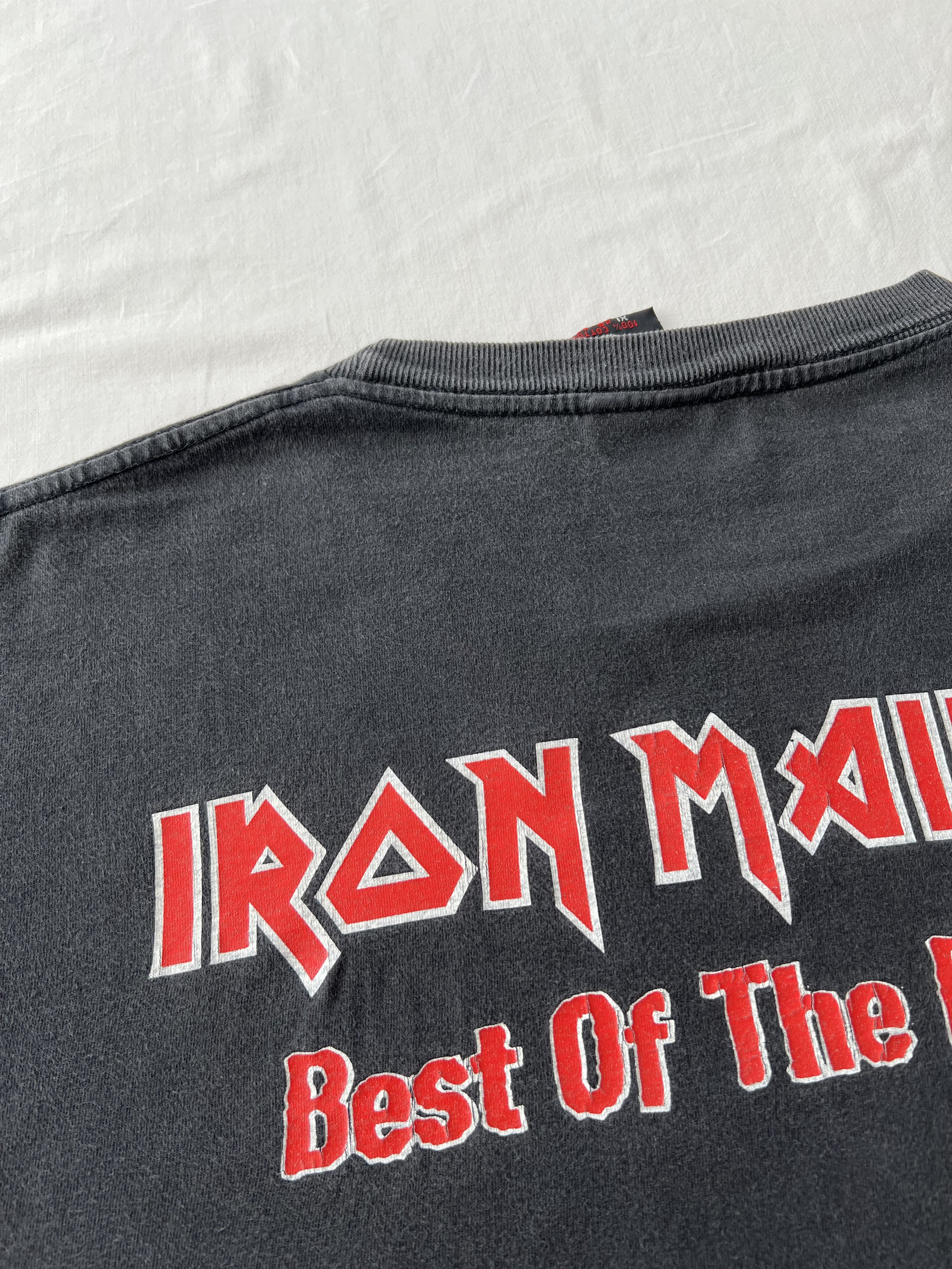 Band Tees Vintage 1996 Iron Maiden Best of the Beast Black T-shirt Size US XL / EU 56 / 4 - 17 Thumbnail