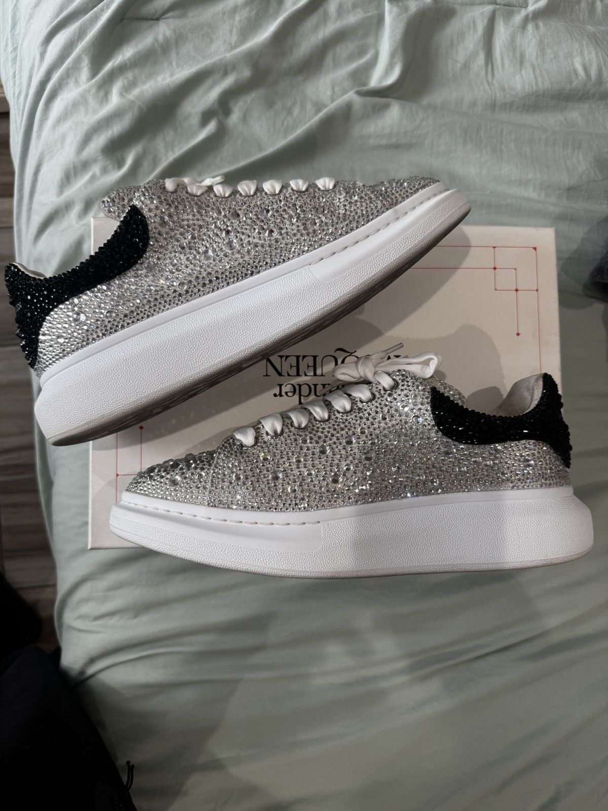 Alexander McQueen Alexander McQueen Men’s oversized crystal Size US 11 / EU 44 - 3 Thumbnail