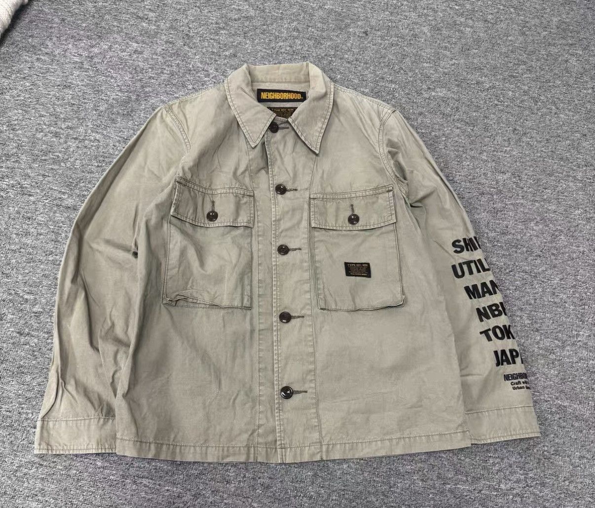 Neighborhood Neighborhood 18SS Embroidered Two-Pocket Jacket J16 Size US S / EU 44-46 / 1 - 1 Thumbnail